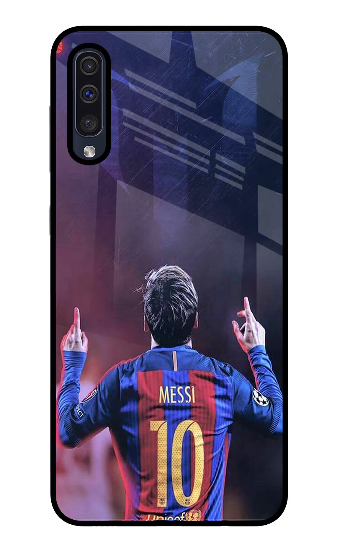 Messi Samsung A50/A50s/A30s Glass Case - Messi Samsung A50/A50s/A30s Glass Case Messi Samsung A50/A50s/A30s Glass Case