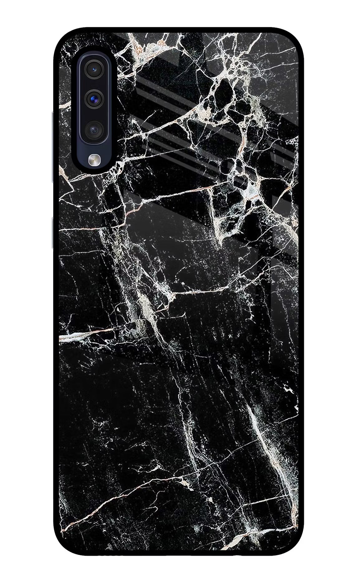 Black Marble Texture Samsung A50/A50s/A30s Glass Case - Black Marble Texture Samsung A50/A50s/A30s Glass Case Black Marble Texture Samsung A50/A50s/A30s Glass Case