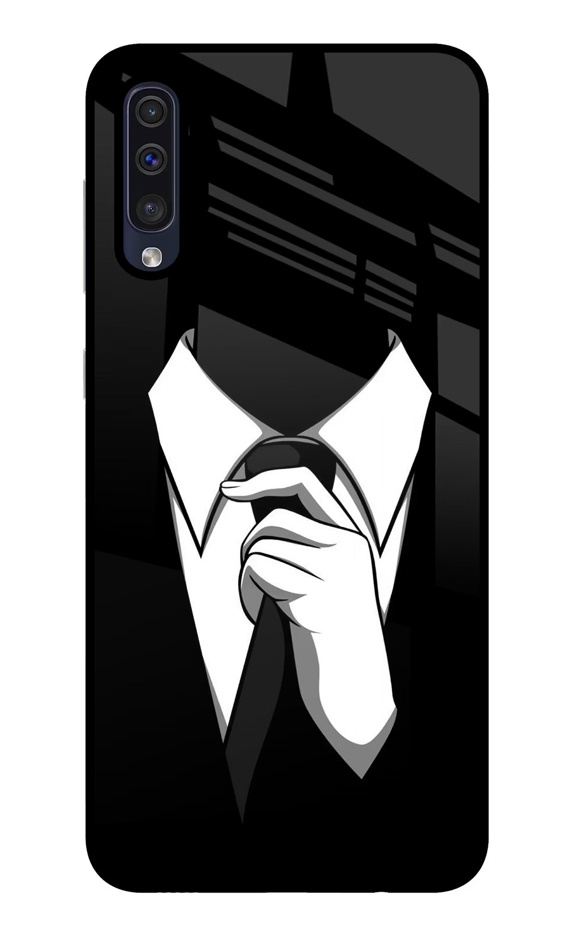 Black Tie Samsung A50/A50s/A30s Glass Case - Black Tie Samsung A50/A50s/A30s Glass Case Black Tie Samsung A50/A50s/A30s Glass Case