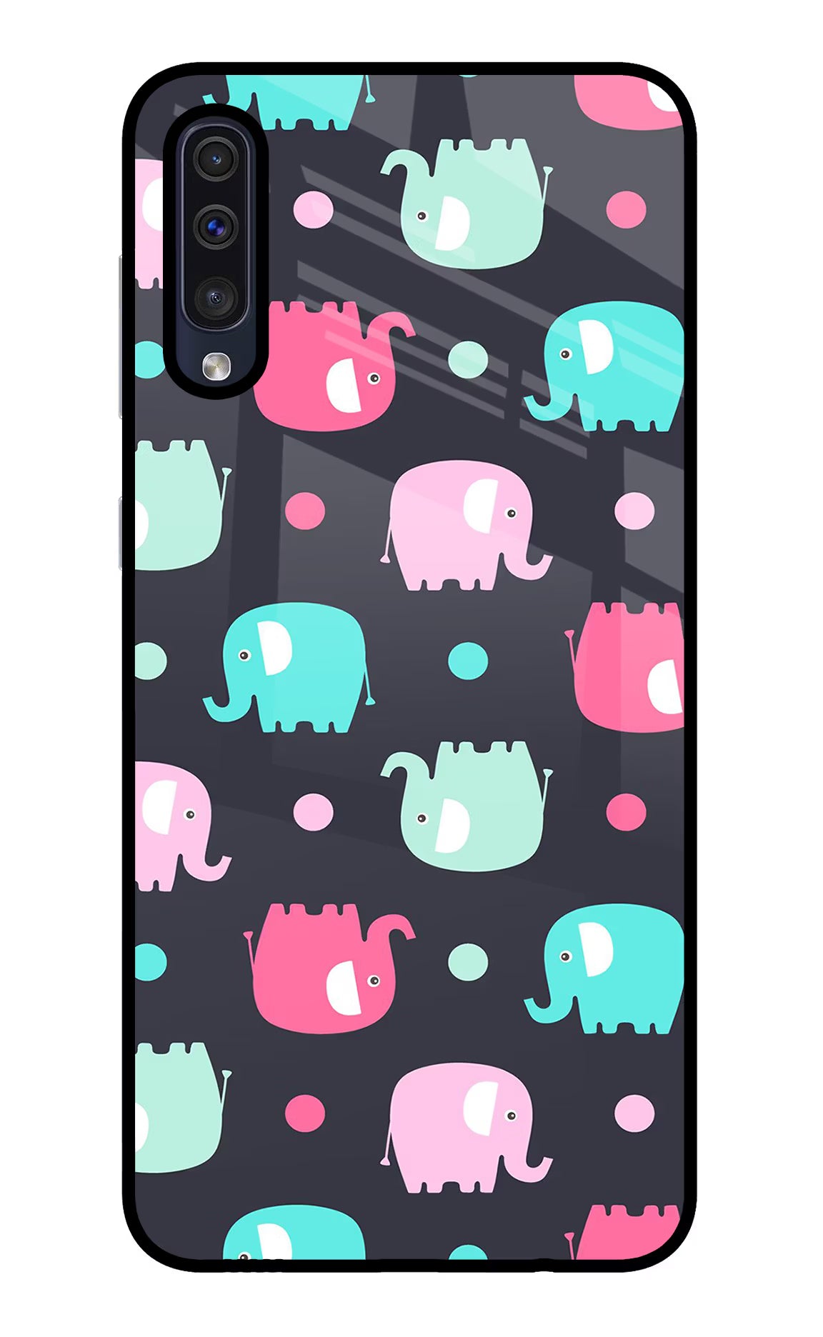 Elephants Samsung A50/A50s/A30s Glass Case - Elephants Samsung A50/A50s/A30s Glass Case Elephants Samsung A50/A50s/A30s Glass Case