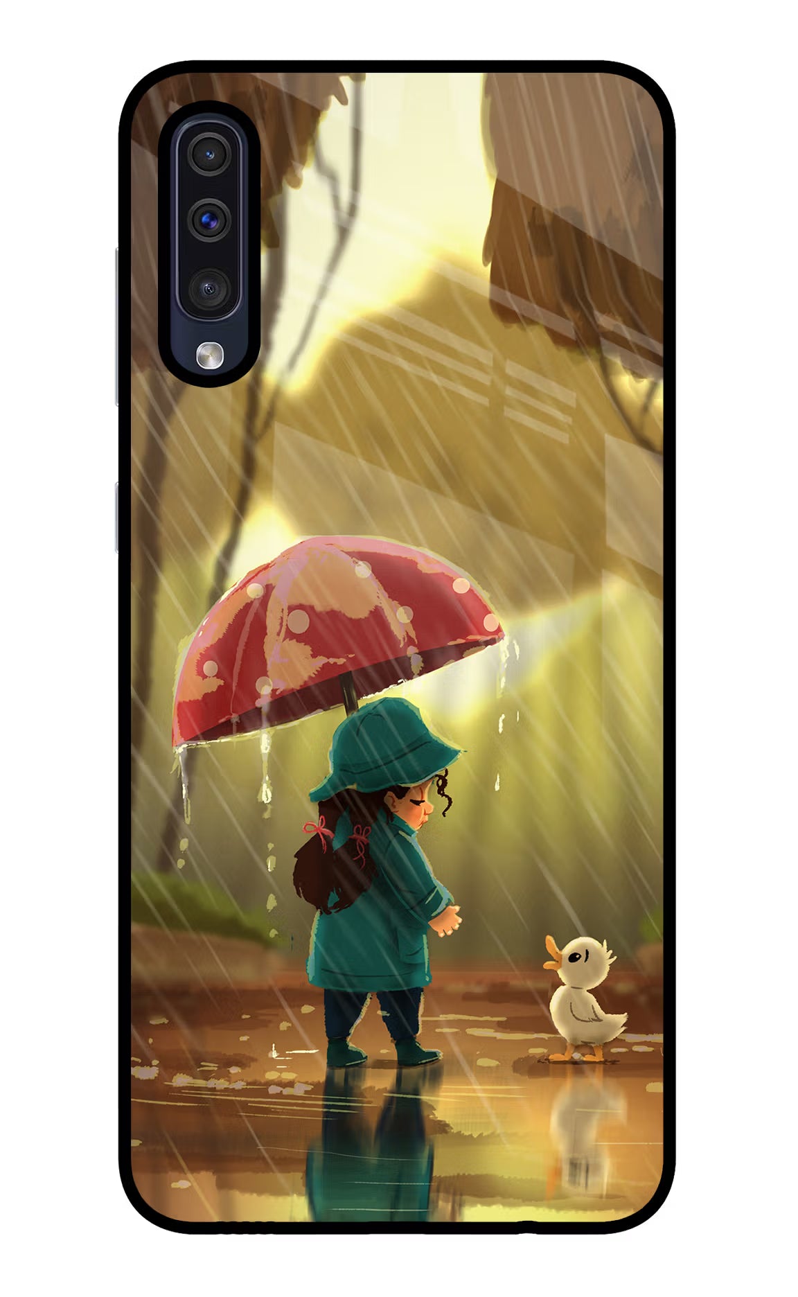 Rainy Day Samsung A50/A50s/A30s Glass Case - Rainy Day Samsung A50/A50s/A30s Glass Case Rainy Day Samsung A50/A50s/A30s Glass Case