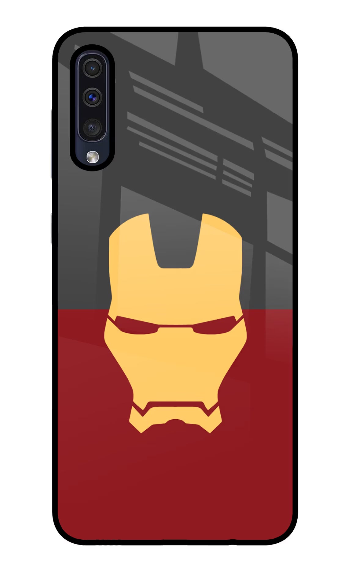 Ironman Samsung A50/A50s/A30s Glass Case - Ironman Samsung A50/A50s/A30s Glass Case Ironman Samsung A50/A50s/A30s Glass Case