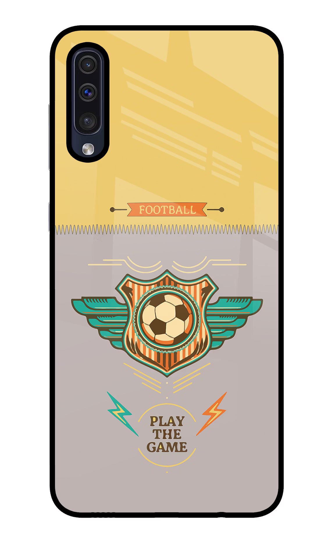 Football Samsung A50/A50s/A30s Glass Case - Football Samsung A50/A50s/A30s Glass Case Football Samsung A50/A50s/A30s Glass Case