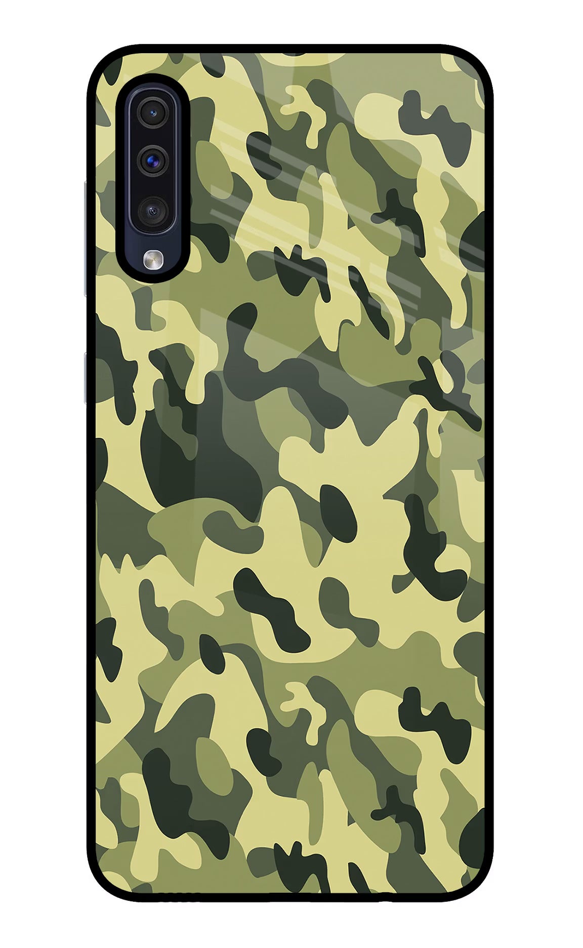 Camouflage Samsung A50/A50s/A30s Glass Case - Camouflage Samsung A50/A50s/A30s Glass Case Camouflage Samsung A50/A50s/A30s Glass Case