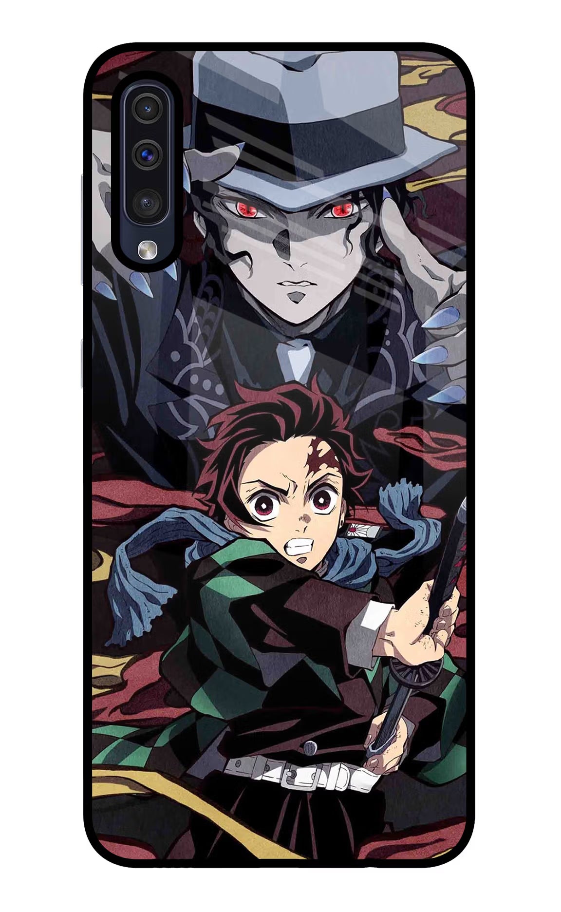 Demon Slayer Samsung A50/A50s/A30s Glass Case - Demon Slayer Samsung A50/A50s/A30s Glass Case Demon Slayer Samsung A50/A50s/A30s Glass Case
