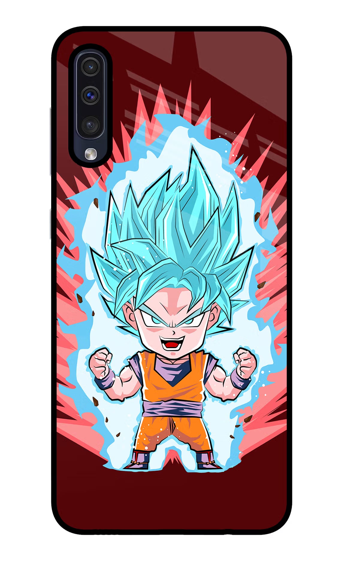 Goku Little Samsung A50/A50s/A30s Glass Case - Goku Little Samsung A50/A50s/A30s Glass Case Goku Little Samsung A50/A50s/A30s Glass Case