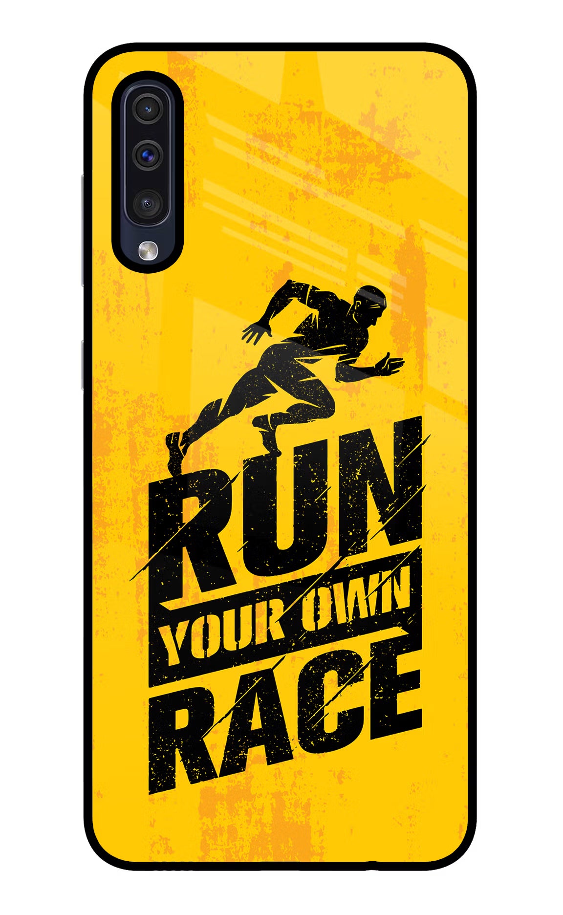 Run Your Own Race Samsung A50/A50s/A30s Glass Case - Run Your Own Race Samsung A50/A50s/A30s Glass Case Run Your Own Race Samsung A50/A50s/A30s Glass Case