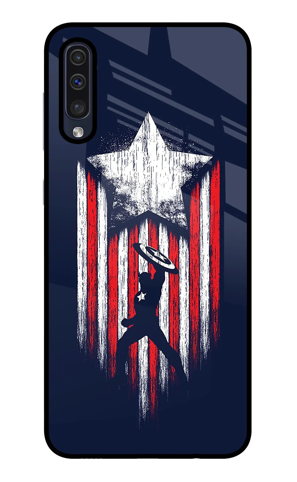 Captain America Marvel Art Samsung A50/A50s/A30s Glass Case - Captain America Marvel Art Samsung A50/A50s/A30s Glass Case Captain America Marvel Art Samsung A50/A50s/A30s Glass Case
