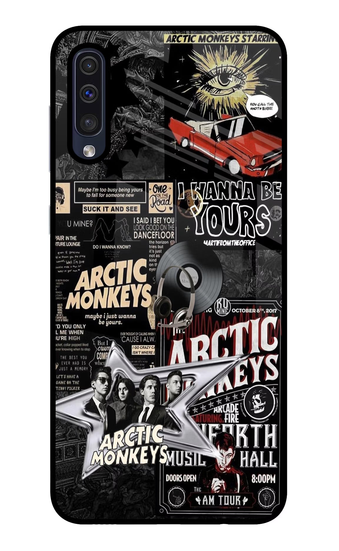 Arctic Monkeys Samsung A50/A50s/A30s Glass Case - Arctic Monkeys Samsung A50/A50s/A30s Glass Case Arctic Monkeys Samsung A50/A50s/A30s Glass Case