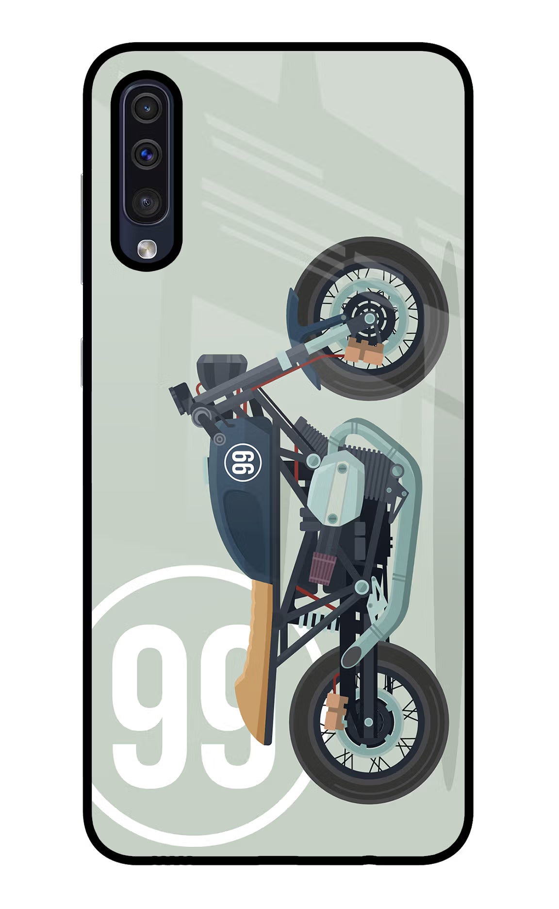 Classic Cafe Racer 99 Samsung A50/A50s/A30s Glass Case - Classic Cafe Racer 99 Samsung A50/A50s/A30s Glass Case Classic Cafe Racer 99 Samsung A50/A50s/A30s Glass Case