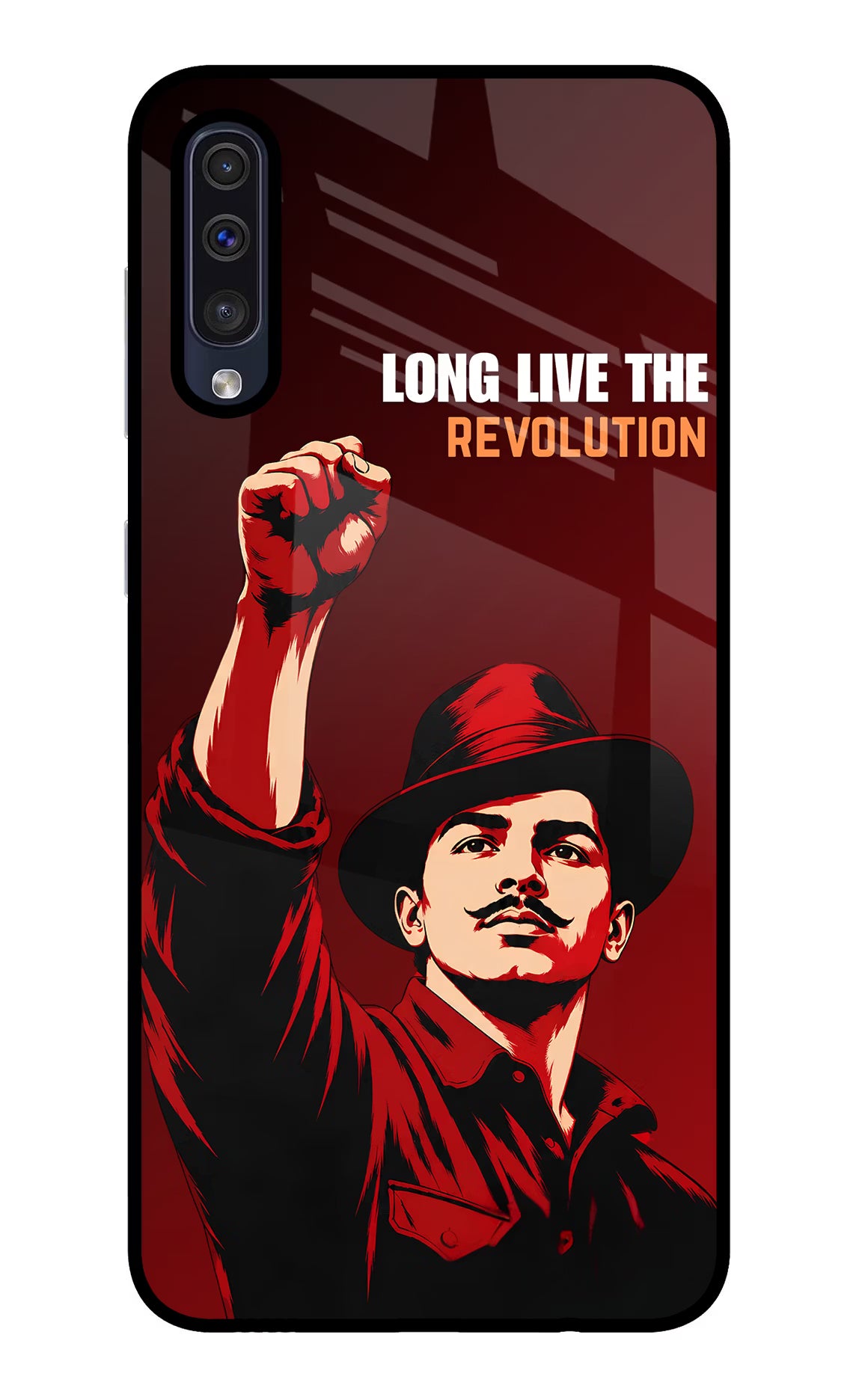 Bhagat Singh Revolution Samsung A50/A50s/A30s Glass Case - Bhagat Singh Revolution Samsung A50/A50s/A30s Glass Case Bhagat Singh Revolution Samsung A50/A50s/A30s Glass Case