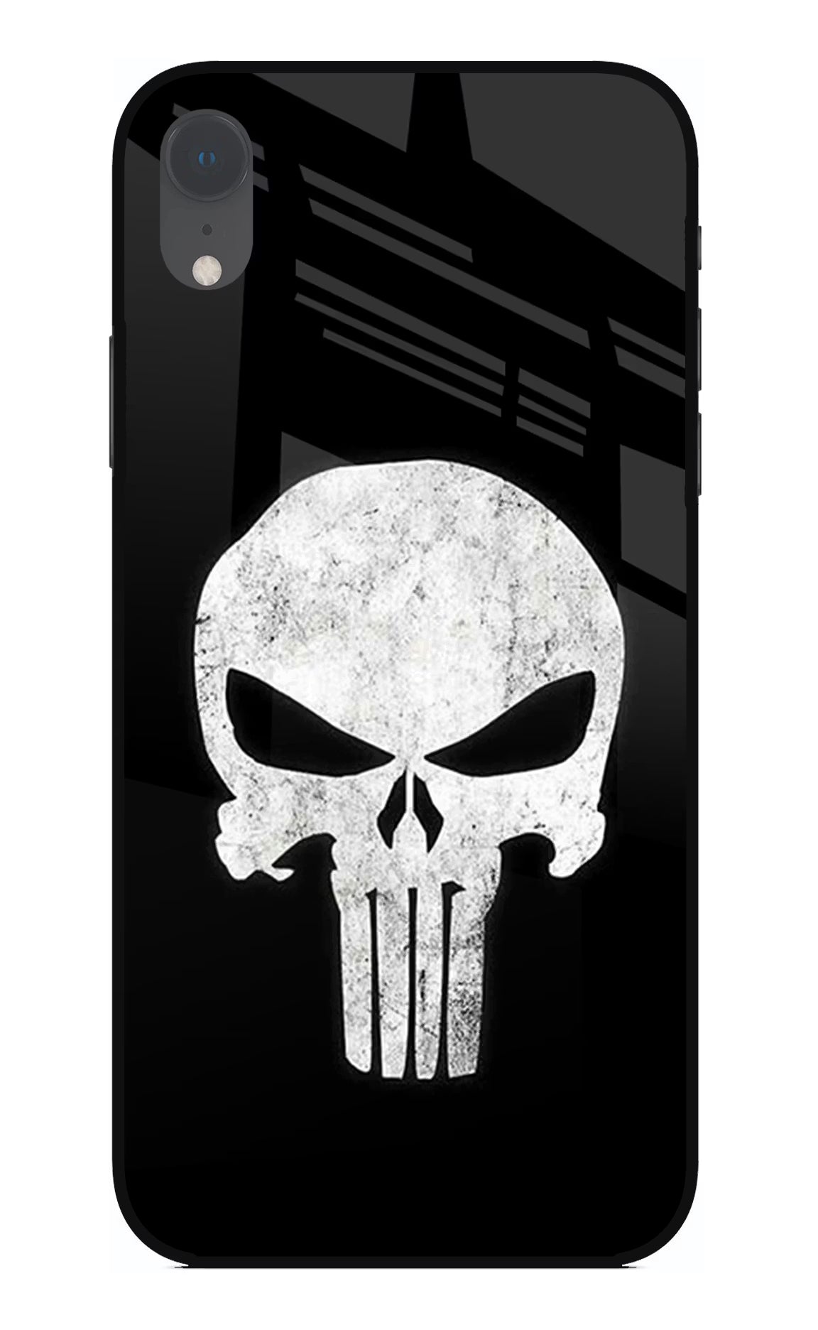 Punisher Skull iPhone XR Glass Case - Punisher Skull iPhone XR Glass Case Punisher Skull iPhone XR Glass Case
