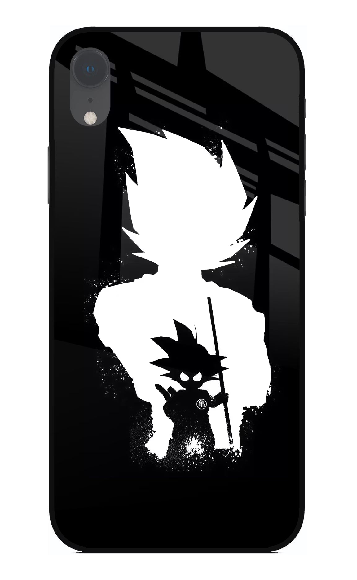 Goku Shadow iPhone XR Glass Case - Goku Shadow iPhone XR Glass Case Goku Shadow iPhone XR Glass Case