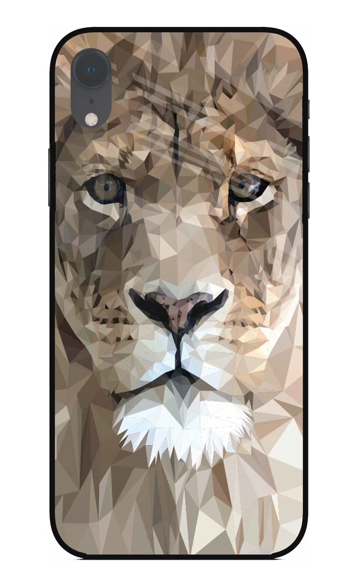 Lion Art iPhone XR Glass Case - Lion Art iPhone XR Glass Case Lion Art iPhone XR Glass Case