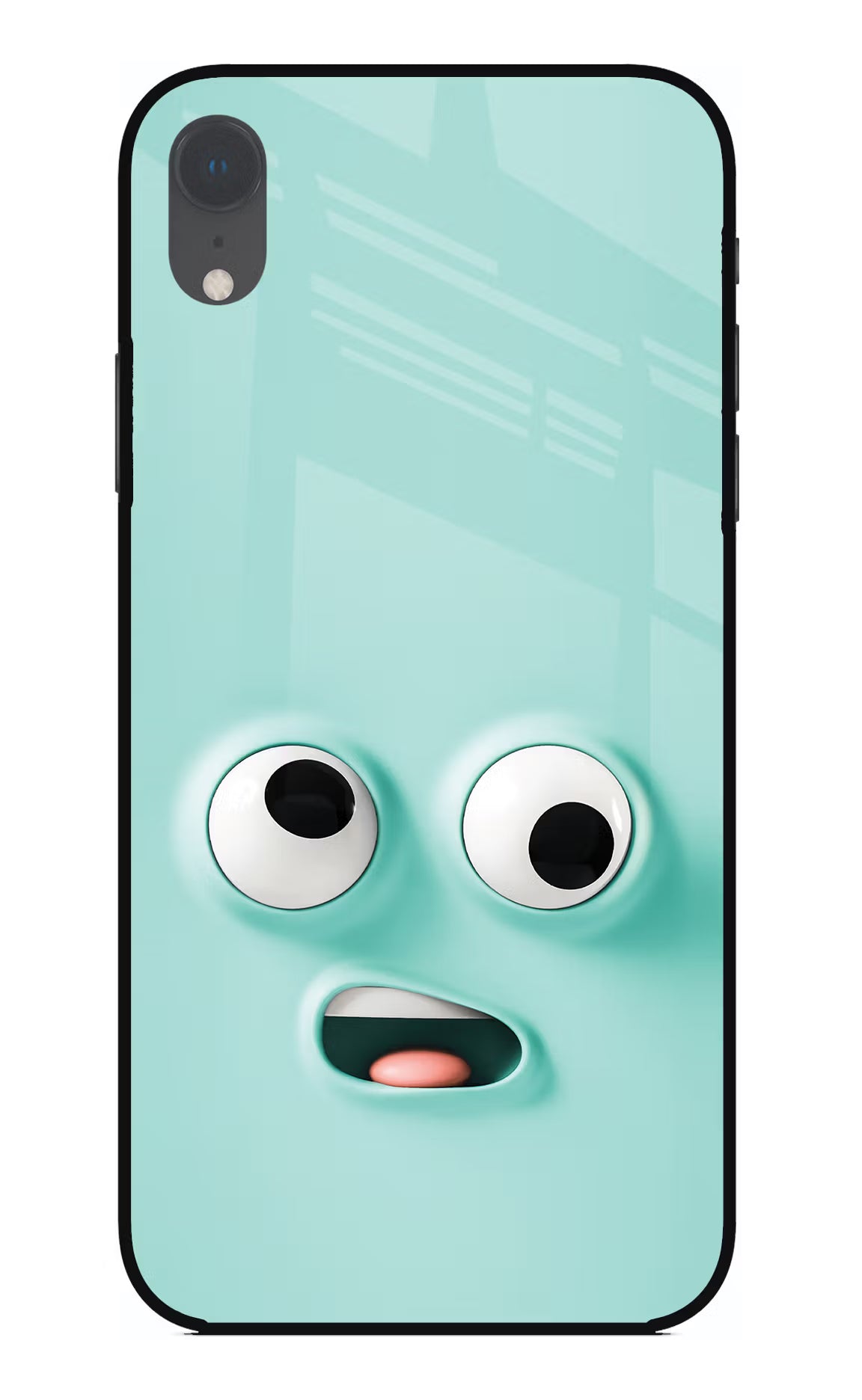 Funny Cartoon iPhone XR Glass Case - Funny Cartoon iPhone XR Glass Case Funny Cartoon iPhone XR Glass Case