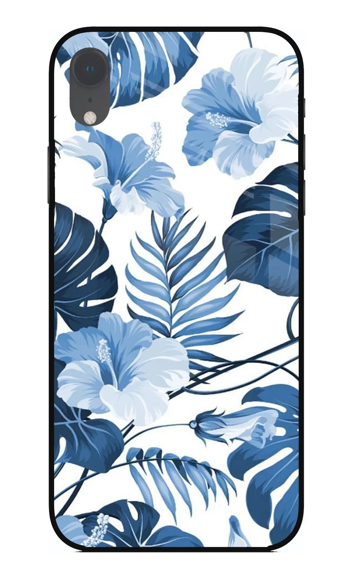 Fabric Art iPhone XR Glass Case - Fabric Art iPhone XR Glass Case Fabric Art iPhone XR Glass Case