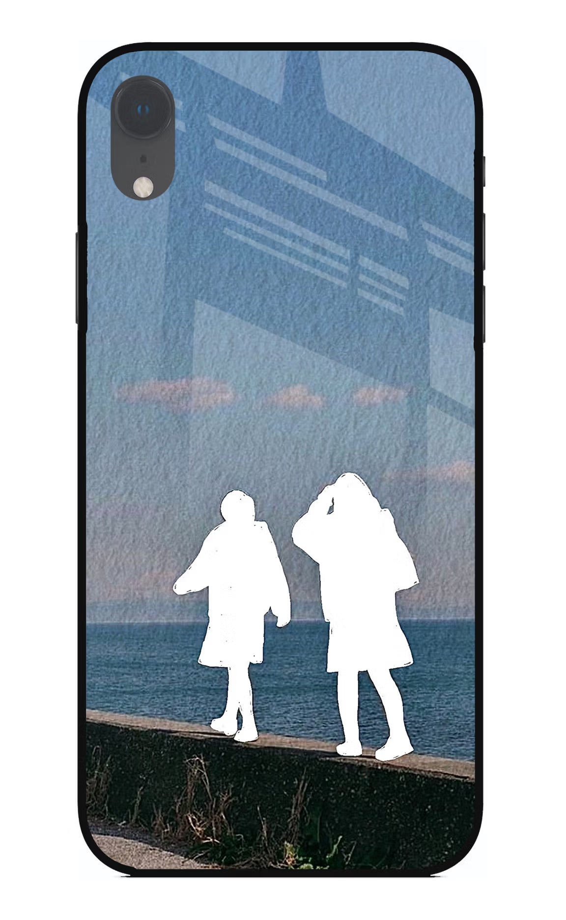 Coastal Dream iPhone XR Glass Case - Coastal Dream iPhone XR Glass Case Coastal Dream iPhone XR Glass Case