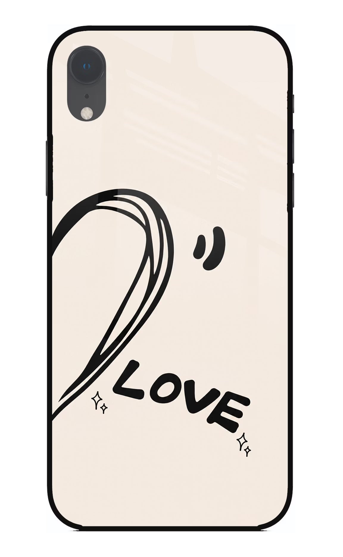 Soul Line iPhone XR Glass Case - Soul Line iPhone XR Glass Case Soul Line iPhone XR Glass Case