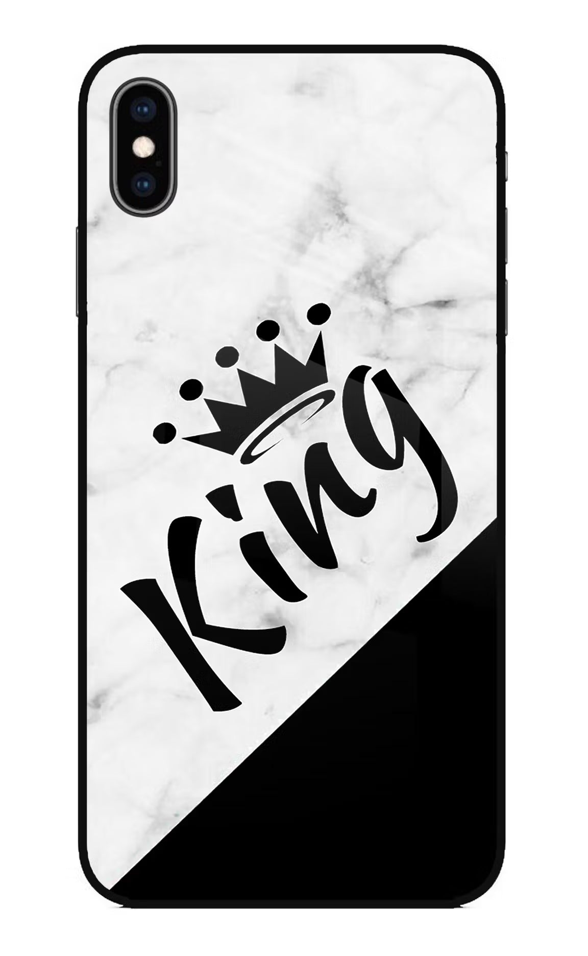 King iPhone XS Max Glass Case - King iPhone XS Max Glass Case King iPhone XS Max Glass Case