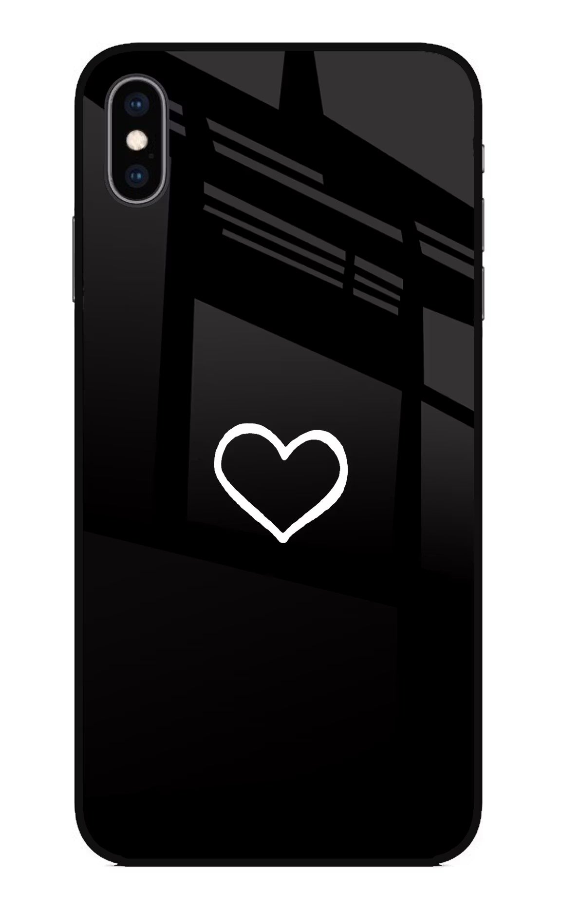 Heart iPhone XS Max Glass Case - Heart iPhone XS Max Glass Case Heart iPhone XS Max Glass Case