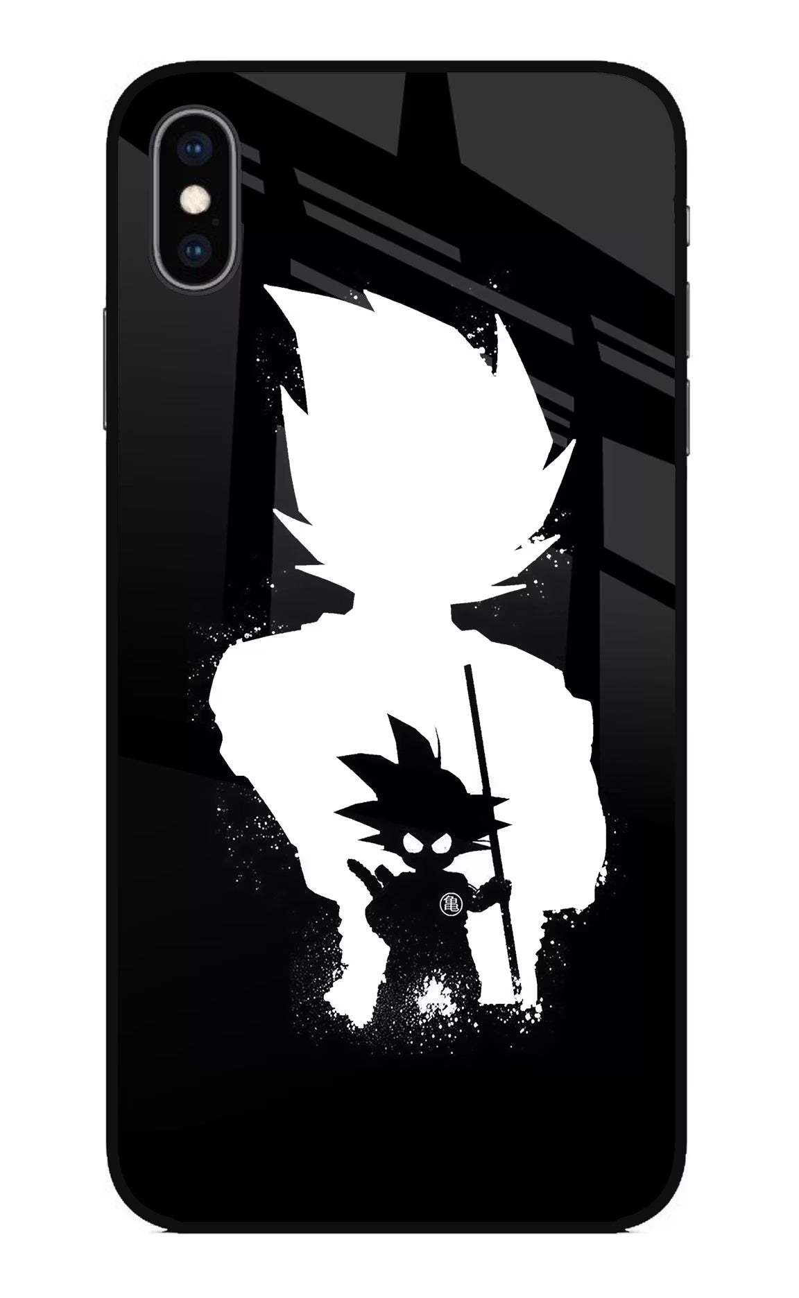 Goku Shadow iPhone XS Max Glass Case - Goku Shadow iPhone XS Max Glass Case Goku Shadow iPhone XS Max Glass Case