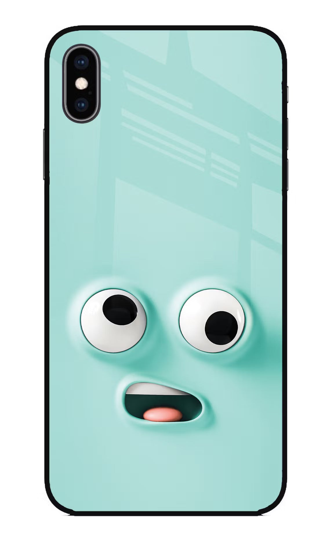 Funny Cartoon iPhone XS Max Glass Case - Funny Cartoon iPhone XS Max Glass Case Funny Cartoon iPhone XS Max Glass Case