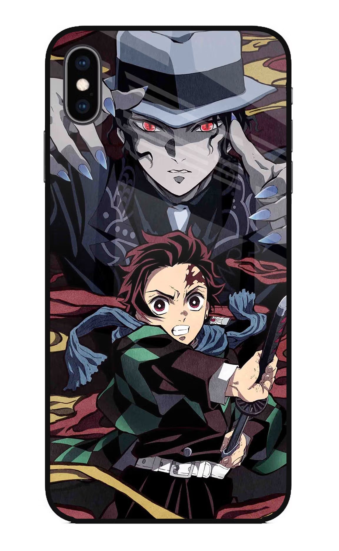 Demon Slayer iPhone XS Max Glass Case - Demon Slayer iPhone XS Max Glass Case Demon Slayer iPhone XS Max Glass Case