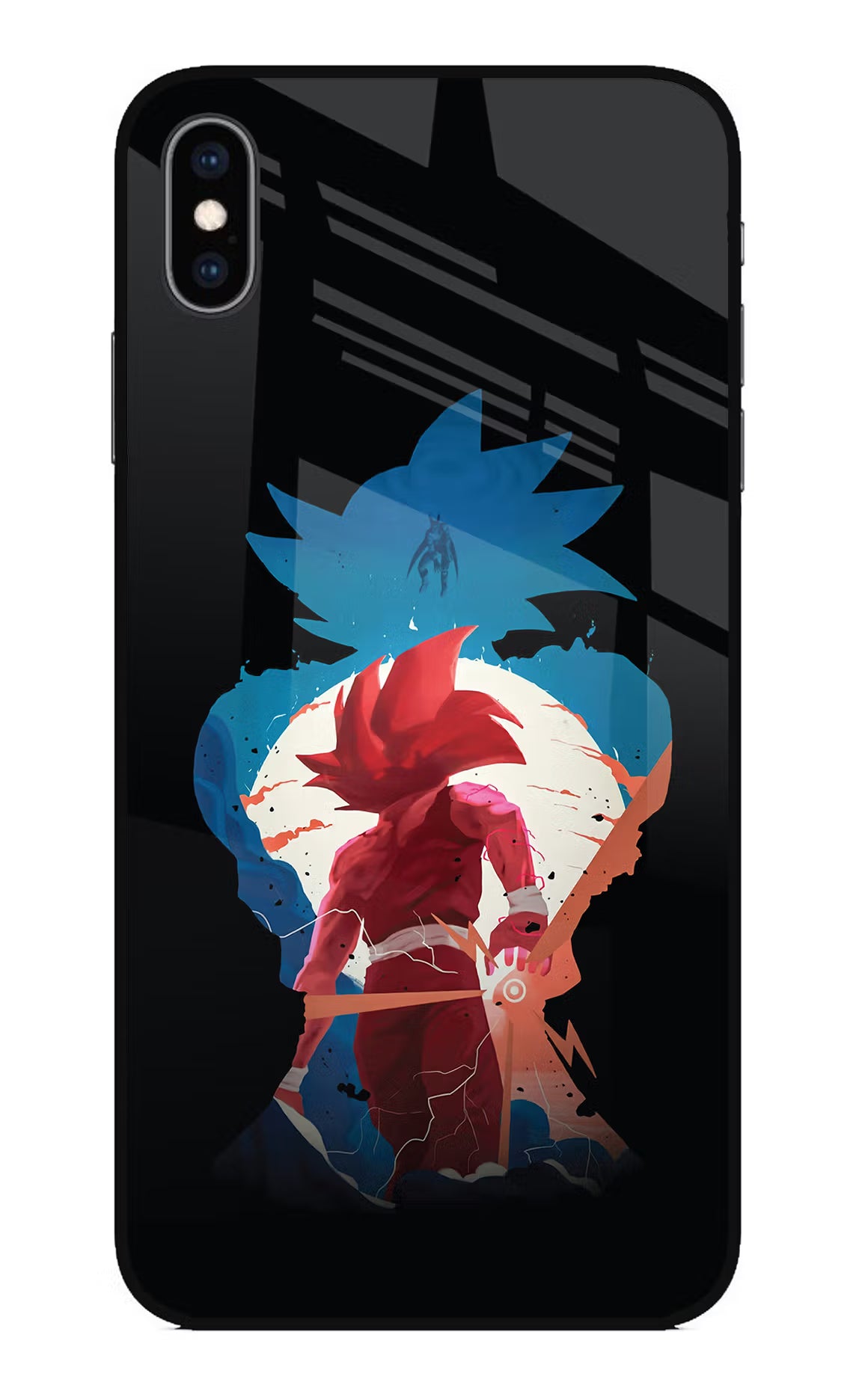Goku iPhone XS Max Glass Case - Goku iPhone XS Max Glass Case Goku iPhone XS Max Glass Case