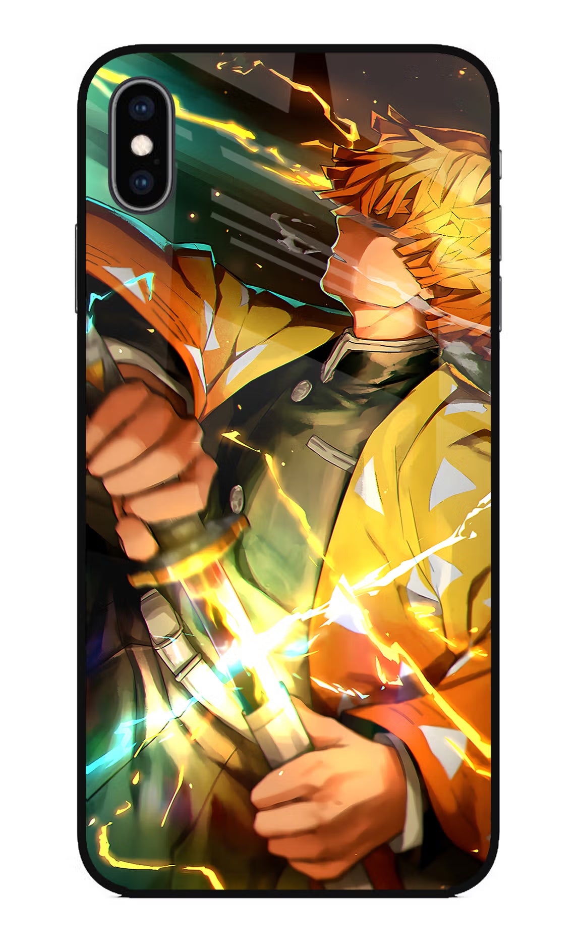 Demon Slayer iPhone XS Max Glass Case - Demon Slayer iPhone XS Max Glass Case Demon Slayer iPhone XS Max Glass Case