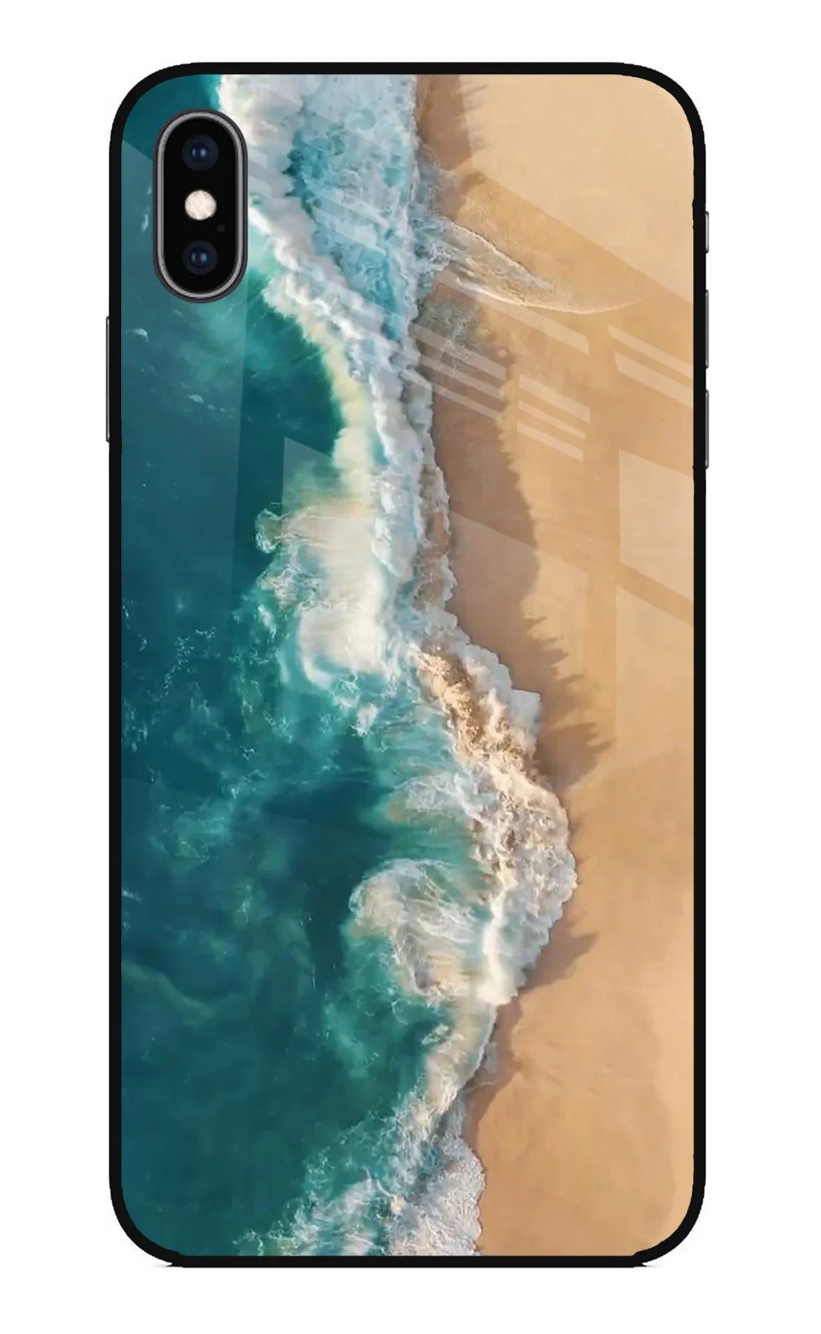Ocean Beach iPhone XS Max Glass Case - Ocean Beach iPhone XS Max Glass Case Ocean Beach iPhone XS Max Glass Case