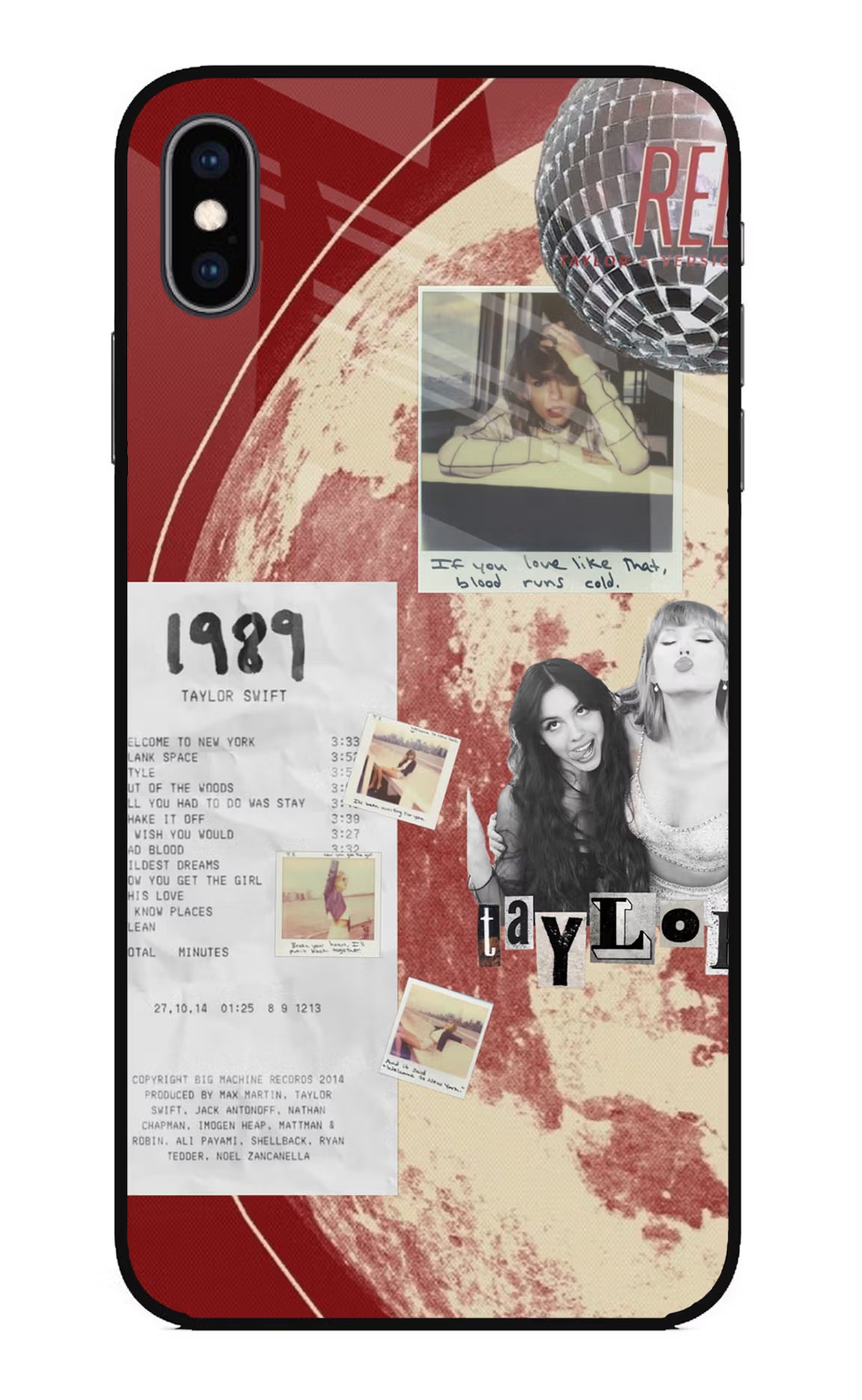 Taylor Swift iPhone XS Max Glass Case - Taylor Swift iPhone XS Max Glass Case Taylor Swift iPhone XS Max Glass Case