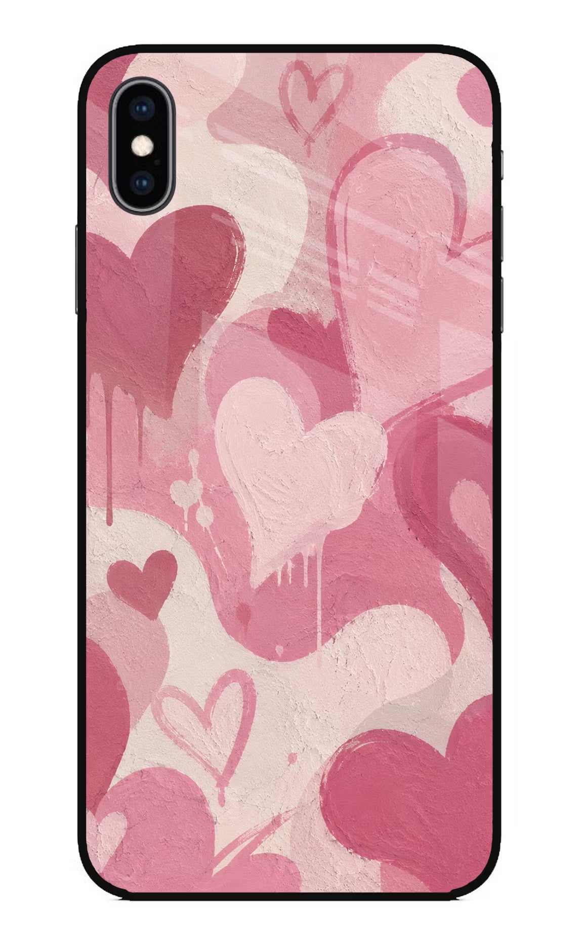 Hearty case iPhone XS Max Glass Case - Hearty case iPhone XS Max Glass Case Hearty case iPhone XS Max Glass Case