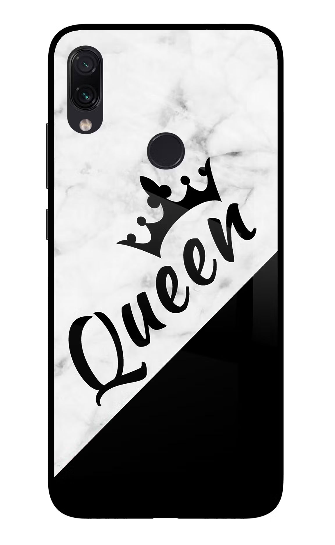 Queen Redmi Note 7S Glass Case - Queen Redmi Note 7S Glass Case Queen Redmi Note 7S Glass Case
