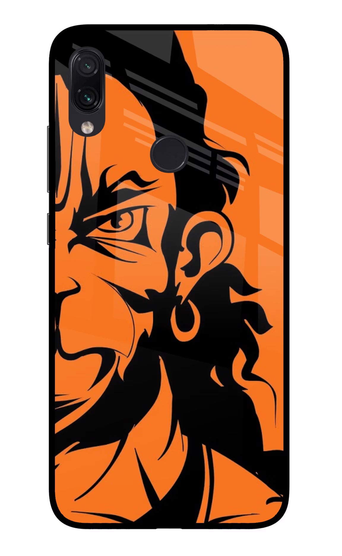 Hanuman Redmi Note 7S Glass Case - Hanuman Redmi Note 7S Glass Case Hanuman Redmi Note 7S Glass Case