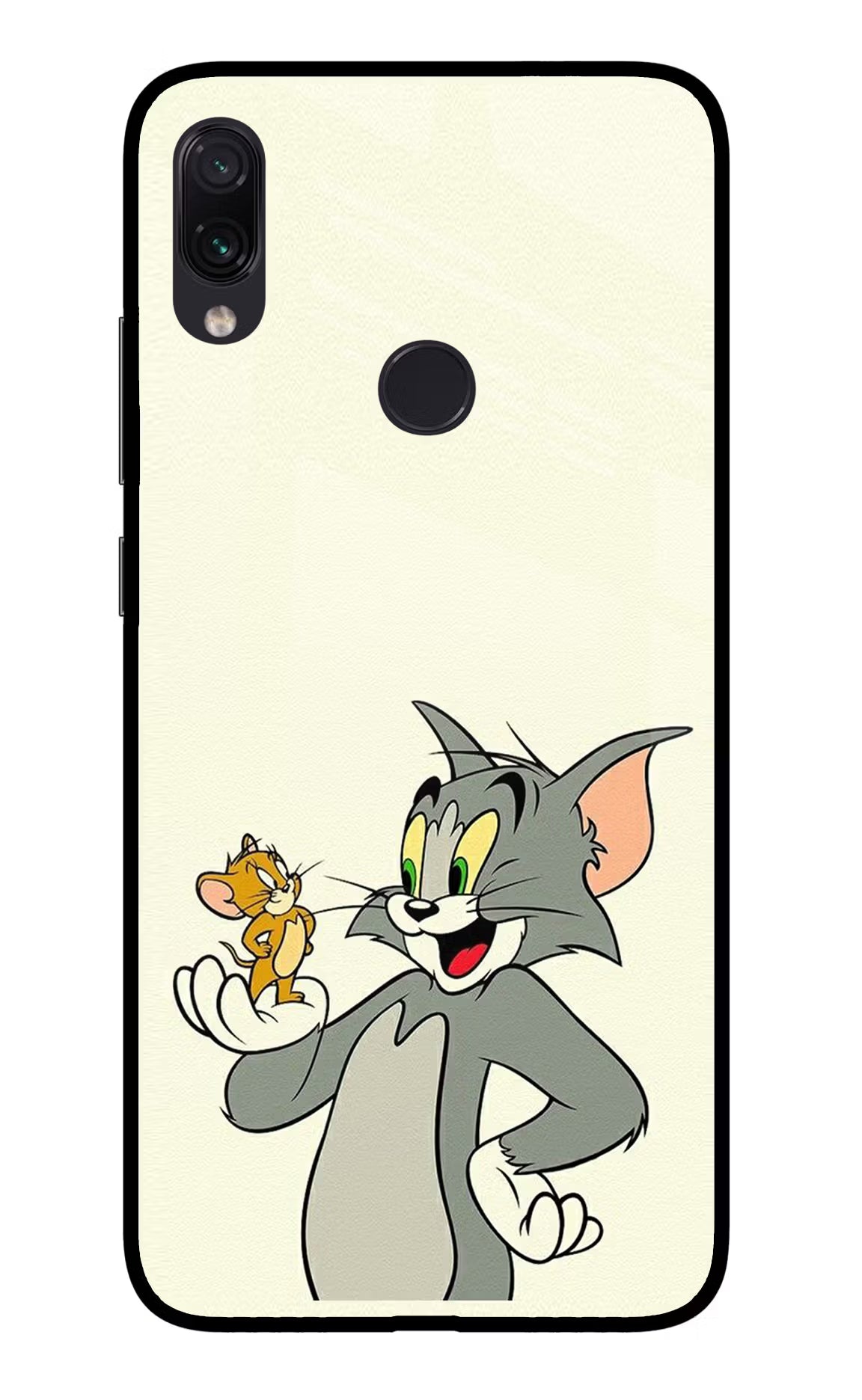 Tom & Jerry Redmi Note 7S Glass Case - Tom & Jerry Redmi Note 7S Glass Case Tom & Jerry Redmi Note 7S Glass Case