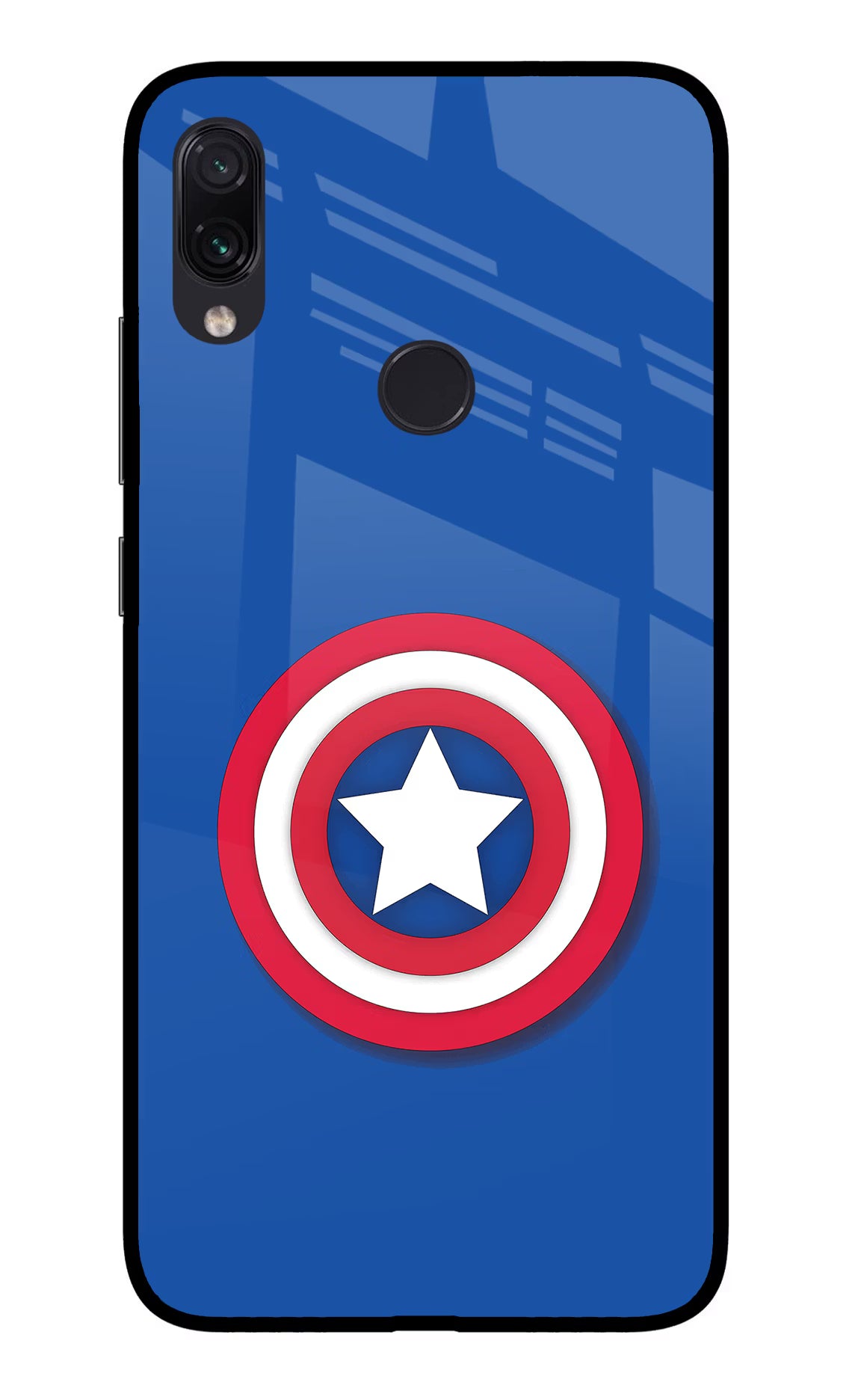 Shield Redmi Note 7S Glass Case - Shield Redmi Note 7S Glass Case Shield Redmi Note 7S Glass Case