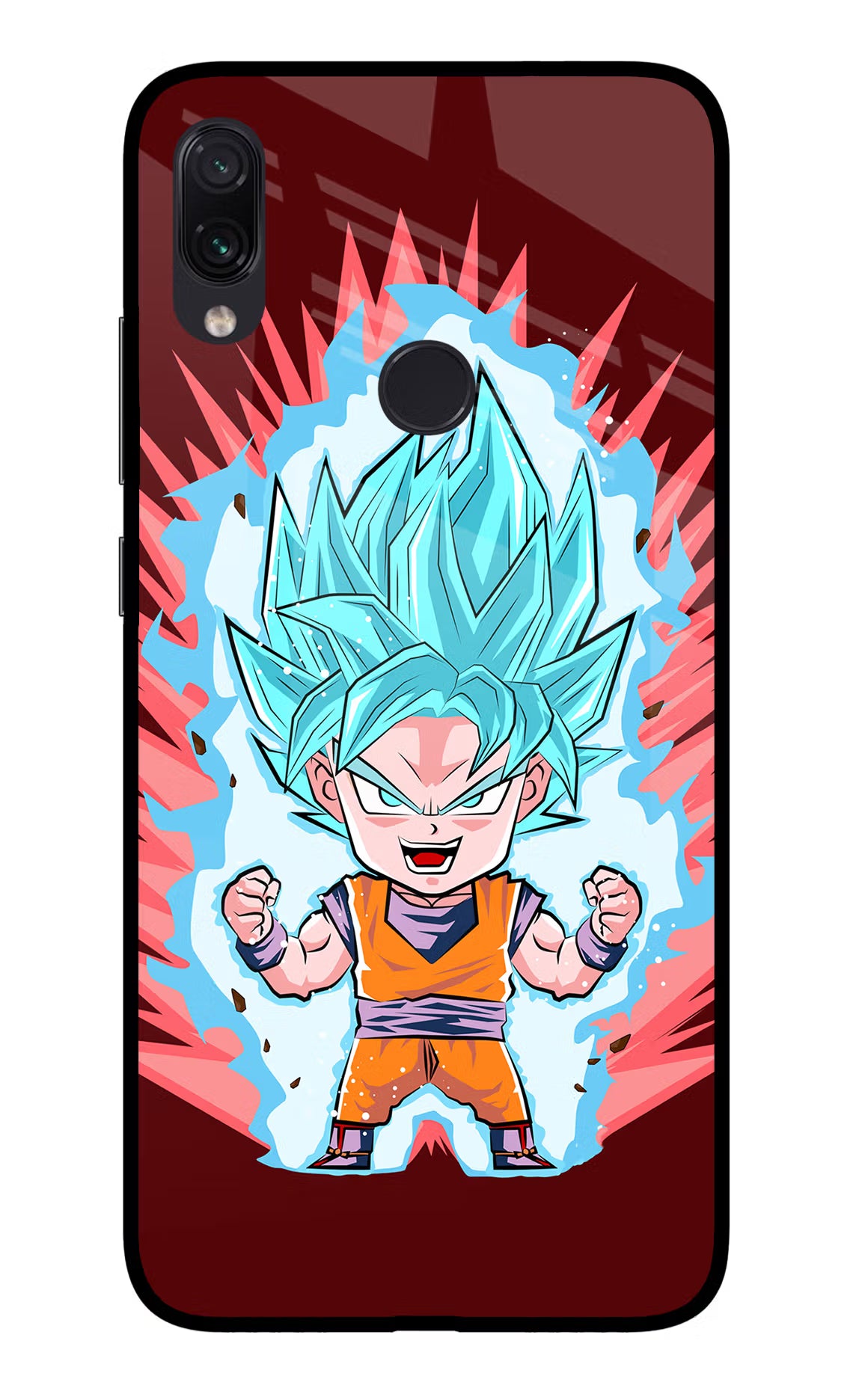 Goku Little Redmi Note 7S Glass Case - Goku Little Redmi Note 7S Glass Case Goku Little Redmi Note 7S Glass Case