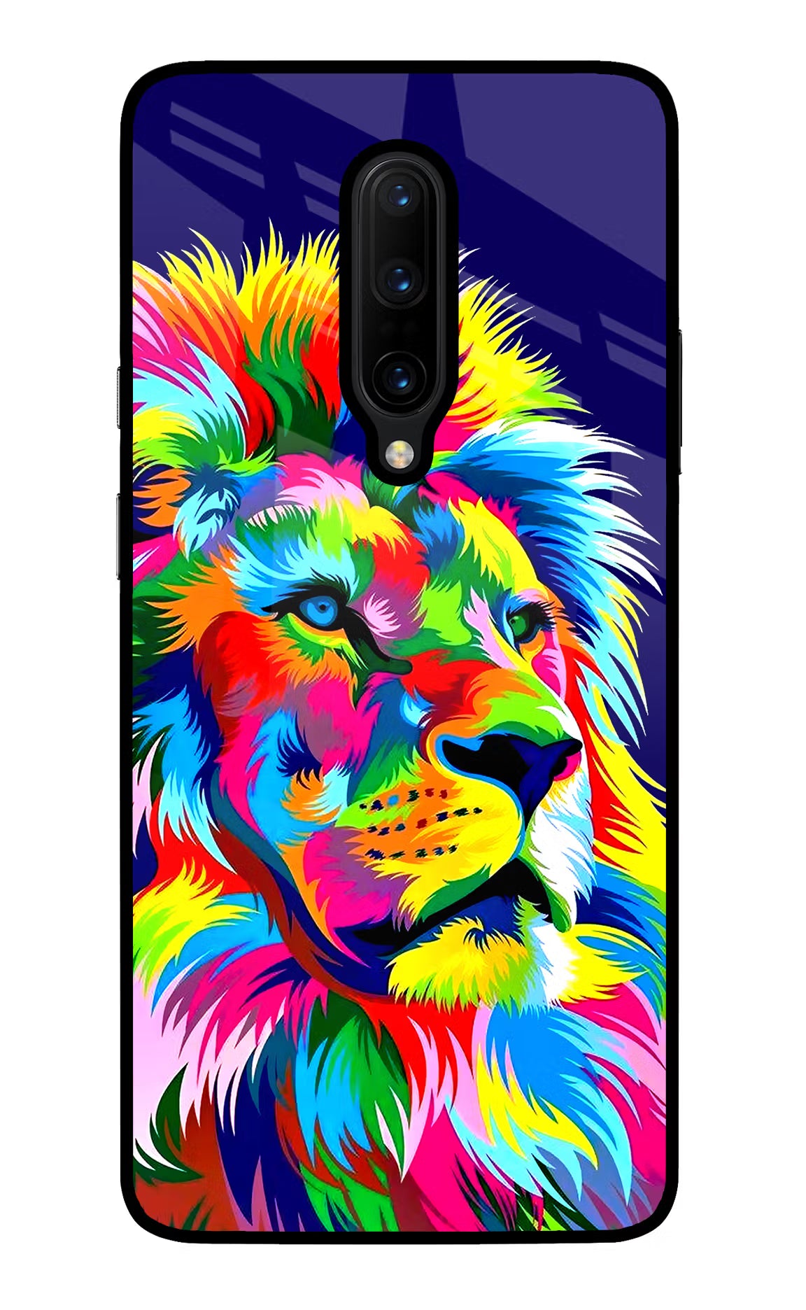 Vector Art Lion Oneplus 7 Pro Glass Case - Vector Art Lion Oneplus 7 Pro Glass Case Vector Art Lion Oneplus 7 Pro Glass Case