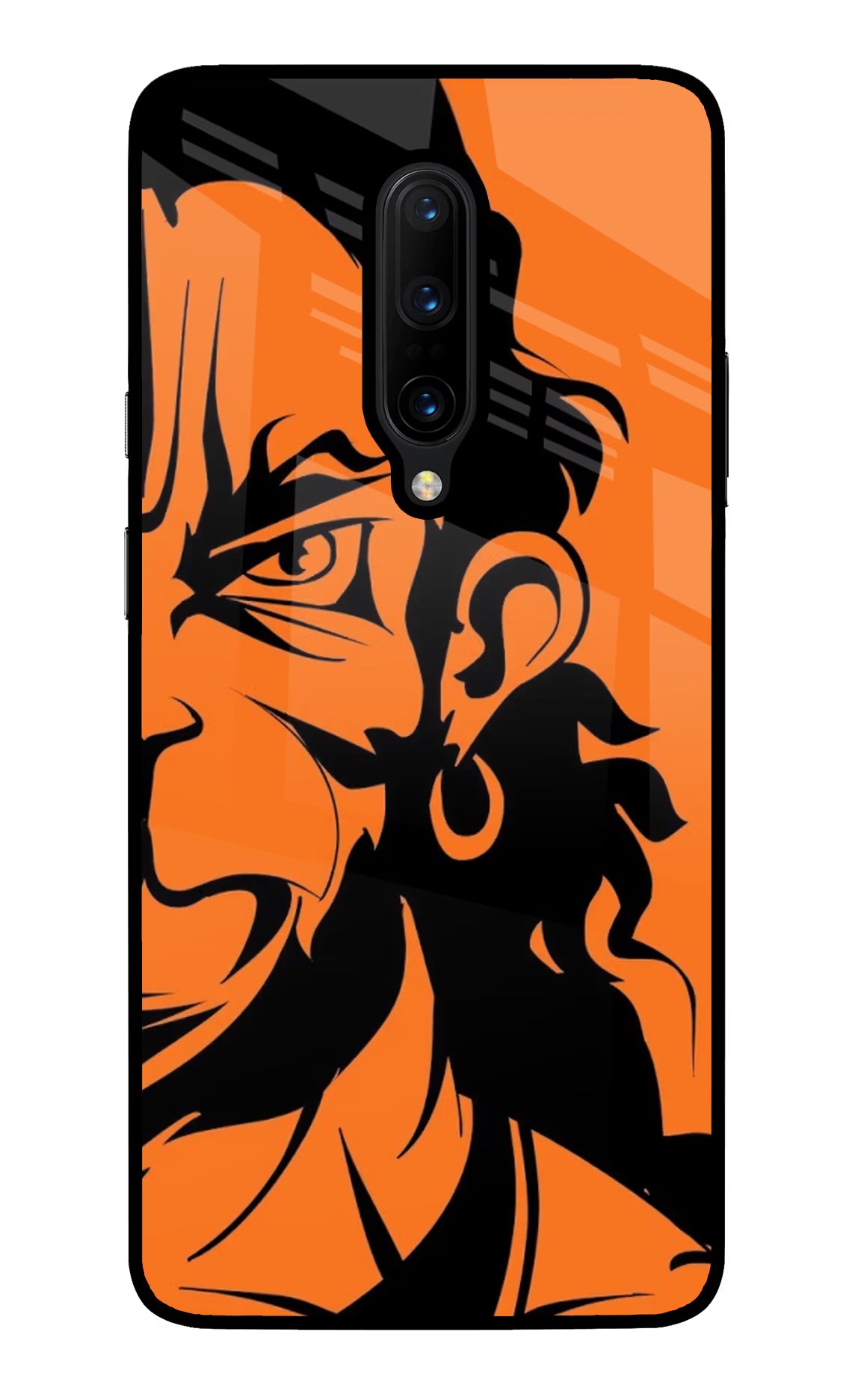 Hanuman Oneplus 7 Pro Back Cover - Hanuman Oneplus 7 Pro Glass Case Back Cover by Casekaro Hanuman Oneplus 7 Pro Glass Case Back Cover by Casekaro
