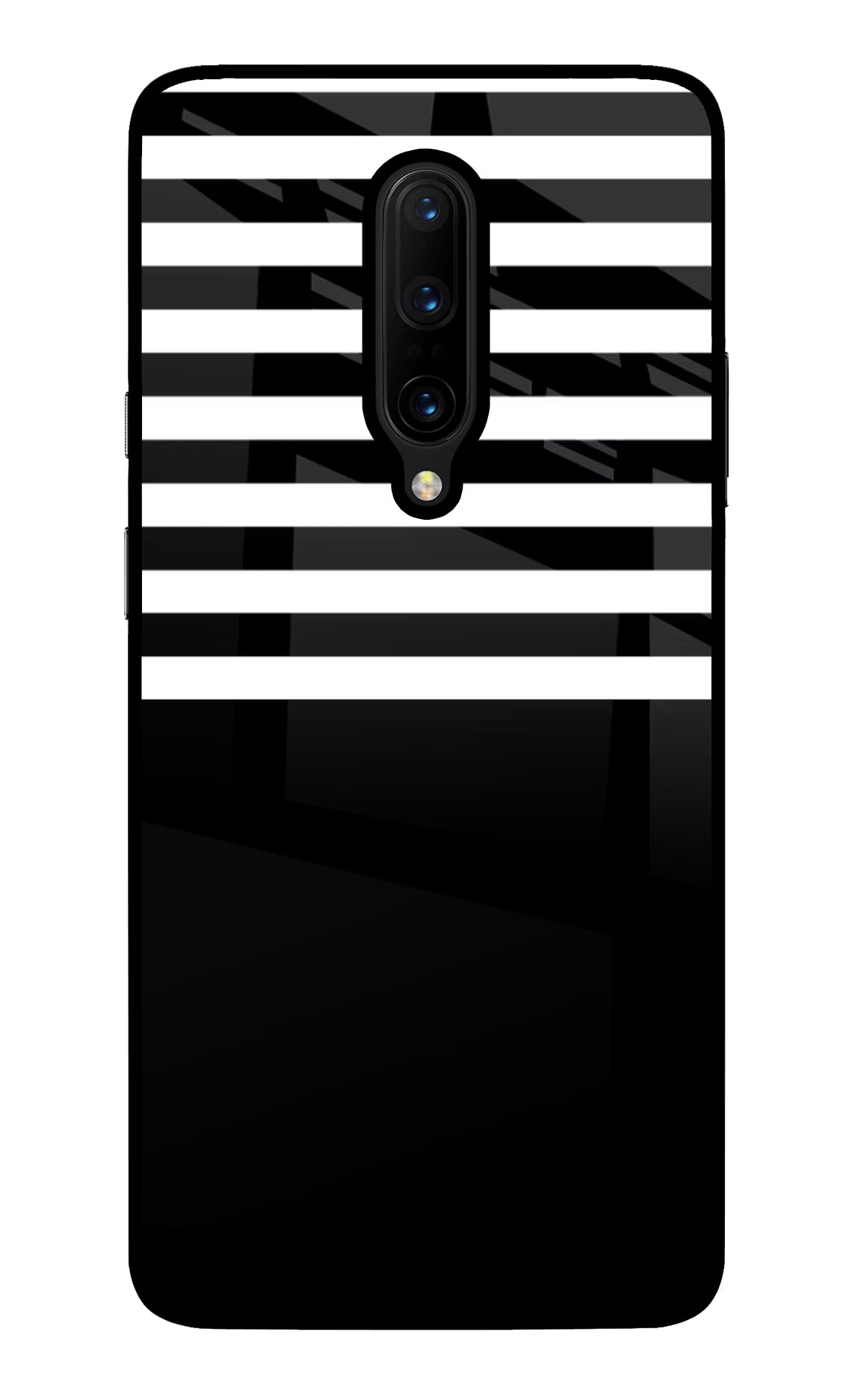 Black and White Print Oneplus 7 Pro Glass Case - Black and White Print Oneplus 7 Pro Glass Case Black and White Print Oneplus 7 Pro Glass Case