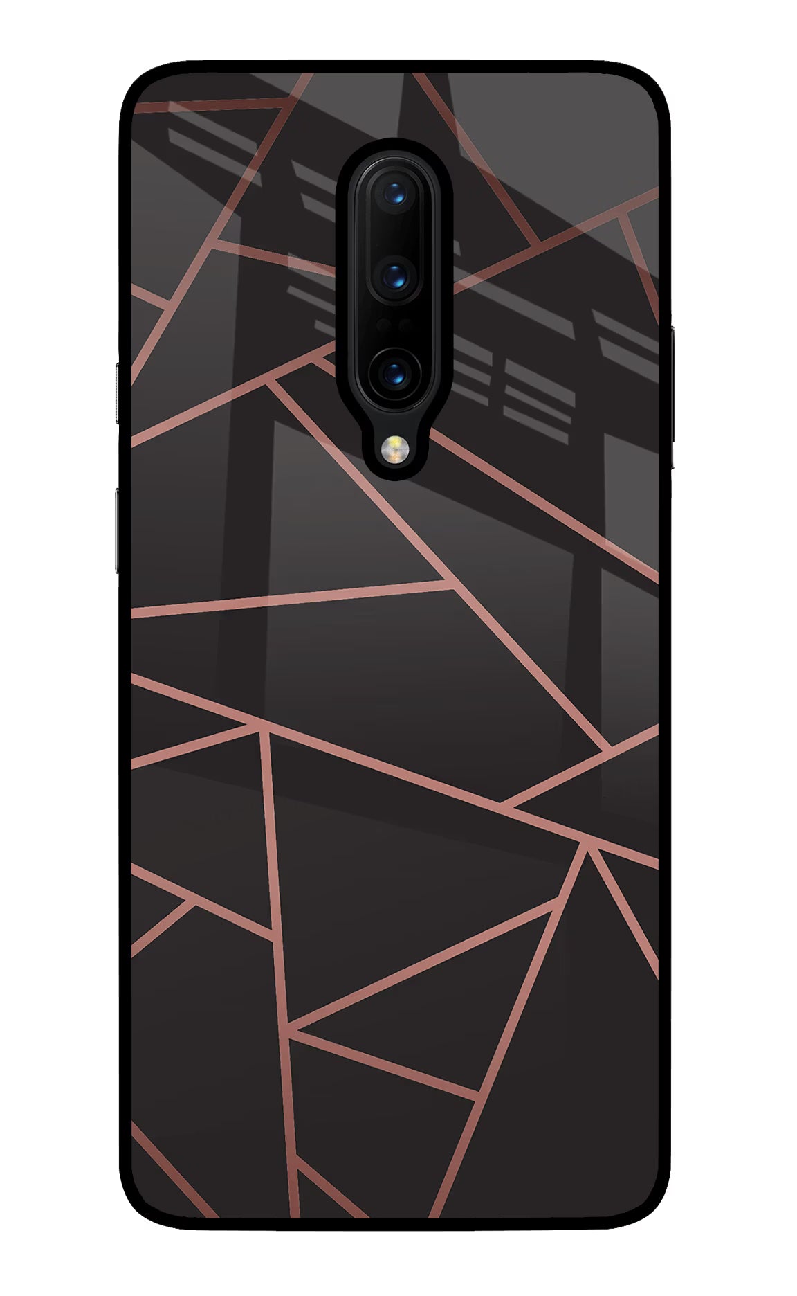 Geometric Pattern Oneplus 7 Pro Back Cover - Geometric Pattern Oneplus 7 Pro Glass Case Back Cover by Casekaro Geometric Pattern Oneplus 7 Pro Glass Case Back Cover by Casekaro