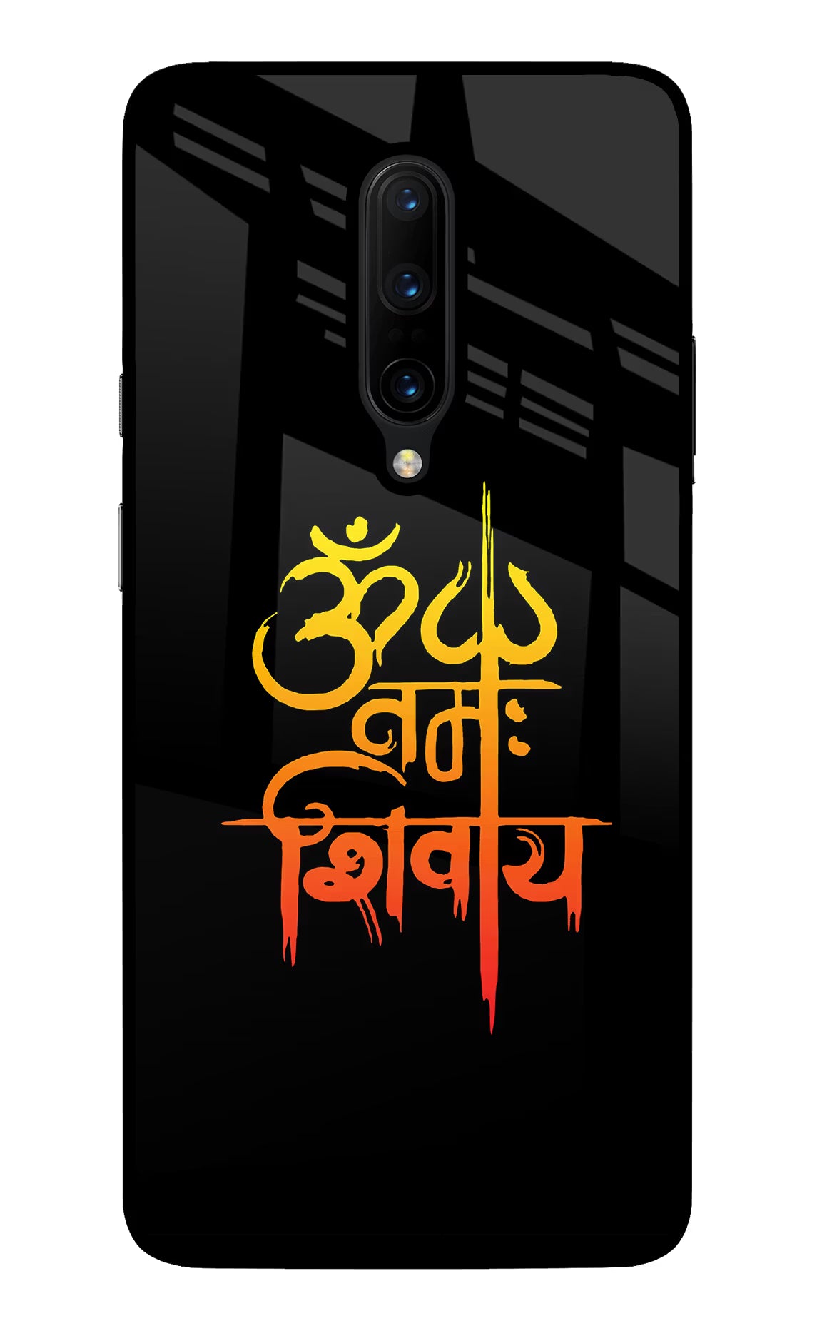 Om Namah Shivay Oneplus 7 Pro Glass Case - Om Namah Shivay Oneplus 7 Pro Glass Case Om Namah Shivay Oneplus 7 Pro Glass Case