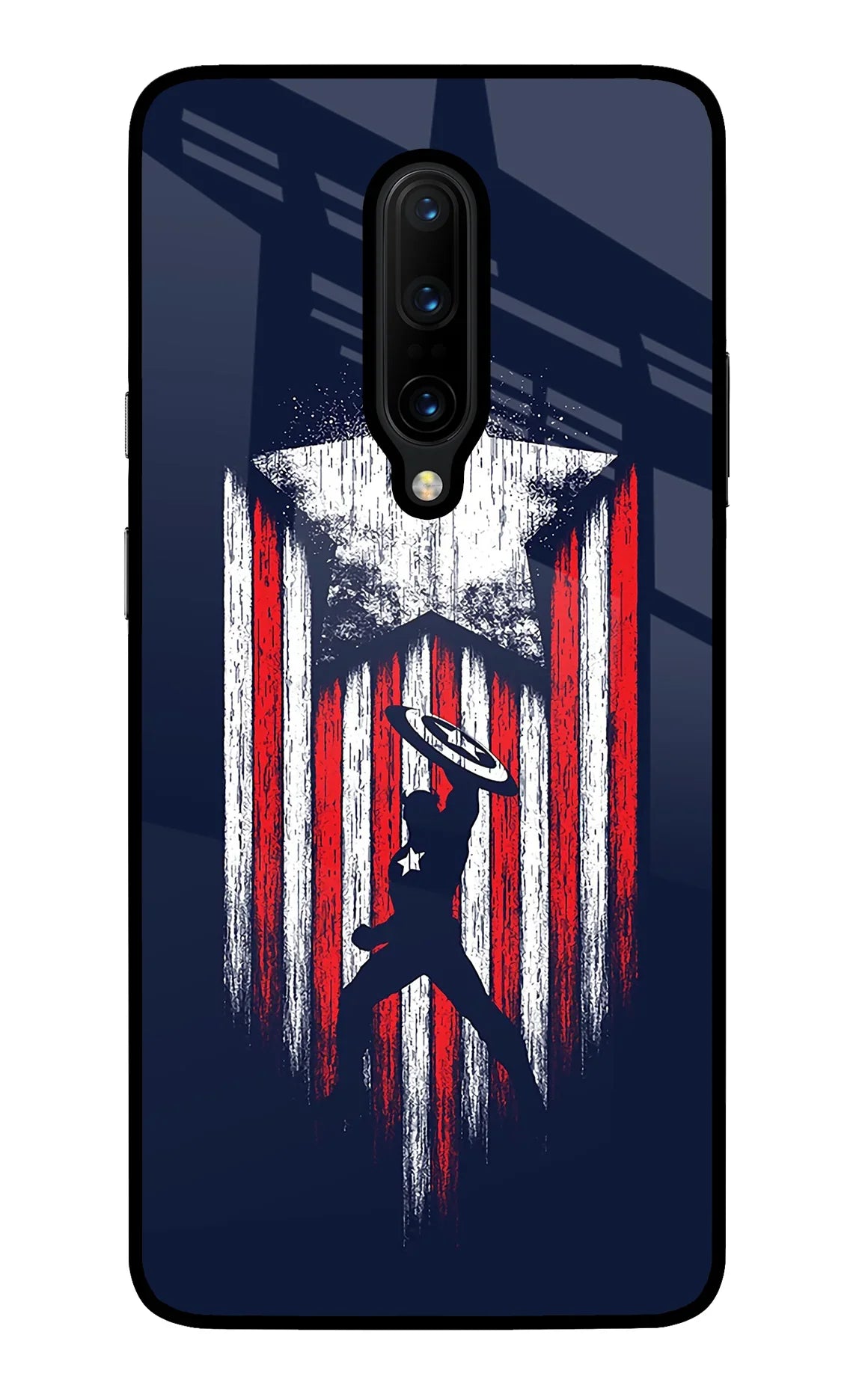 Captain America Marvel Art Oneplus 7 Pro Glass Case - Captain America Marvel Art Oneplus 7 Pro Glass Case Captain America Marvel Art Oneplus 7 Pro Glass Case