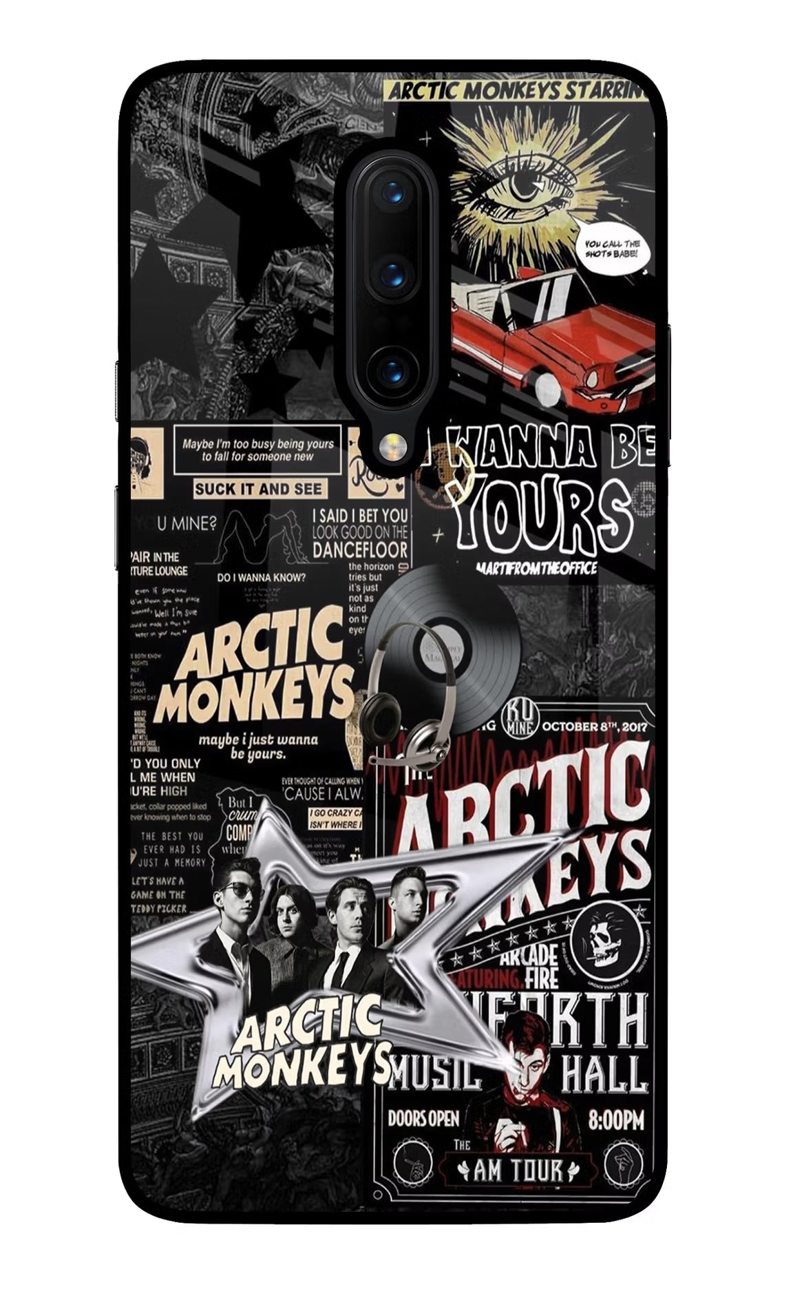Arctic Monkeys Oneplus 7 Pro Glass Case - Arctic Monkeys Oneplus 7 Pro Glass Case Arctic Monkeys Oneplus 7 Pro Glass Case