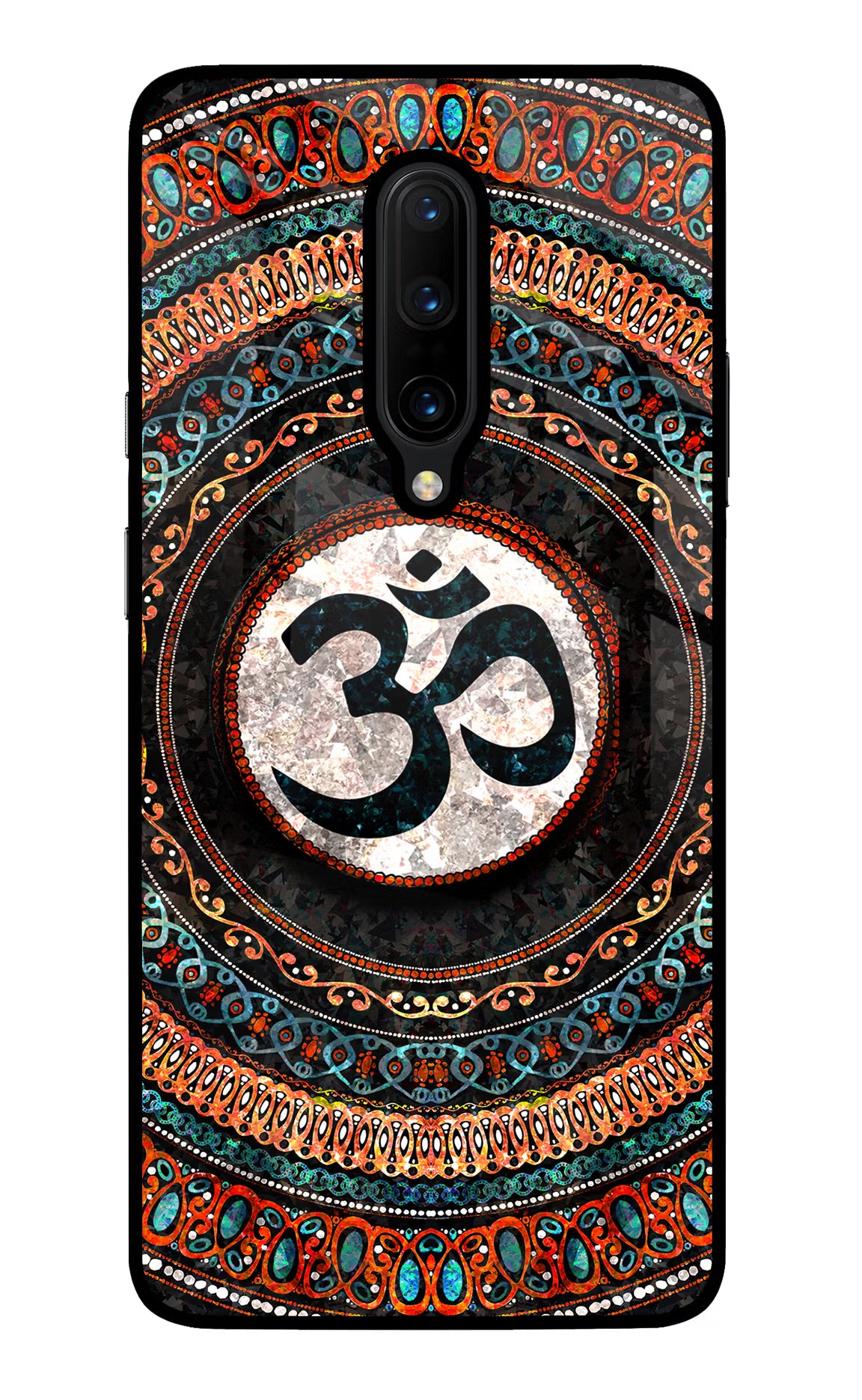 Om Culture Oneplus 7 Pro Glass Case - Om Culture Oneplus 7 Pro Glass Case Om Culture Oneplus 7 Pro Glass Case