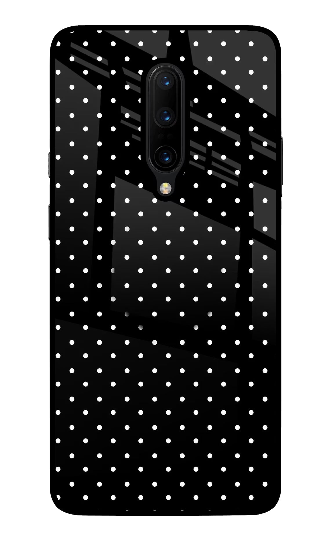 White Dots Oneplus 7 Pro Glass Case - White Dots Oneplus 7 Pro Glass Case White Dots Oneplus 7 Pro Glass Case