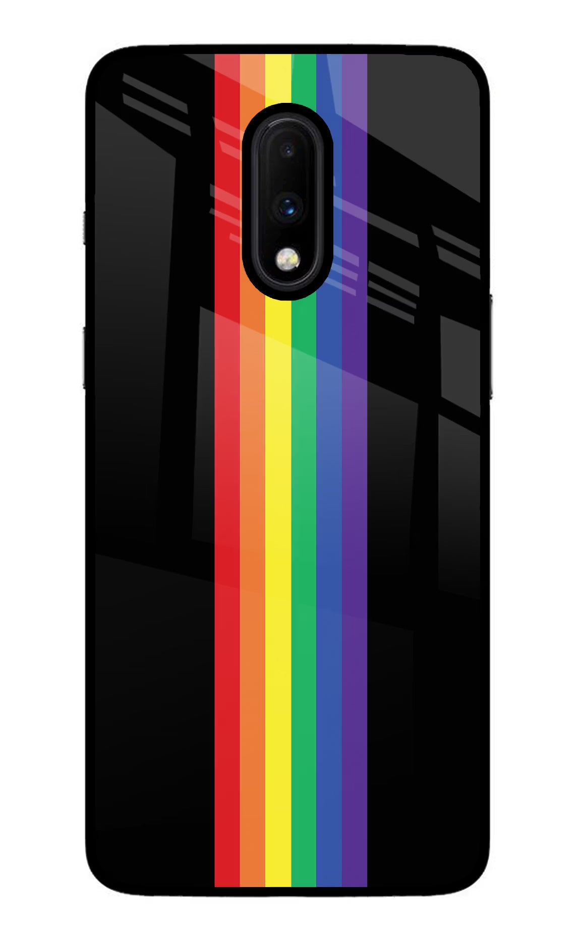 Pride Oneplus 7 Glass Case - Pride Oneplus 7 Glass Case Pride Oneplus 7 Glass Case