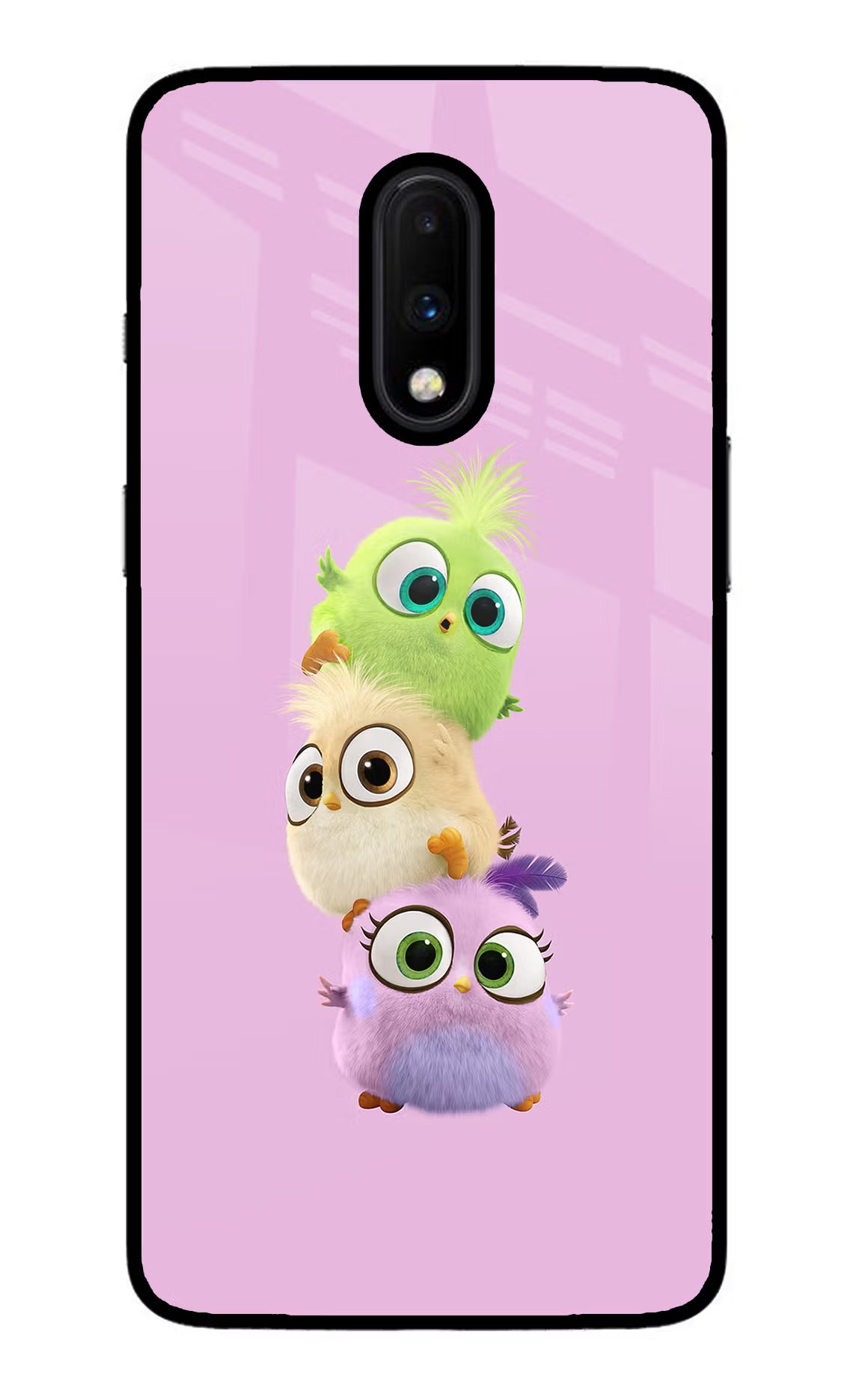 Cute Little Birds Oneplus 7 Glass Case - Cute Little Birds Oneplus 7 Glass Case Cute Little Birds Oneplus 7 Glass Case