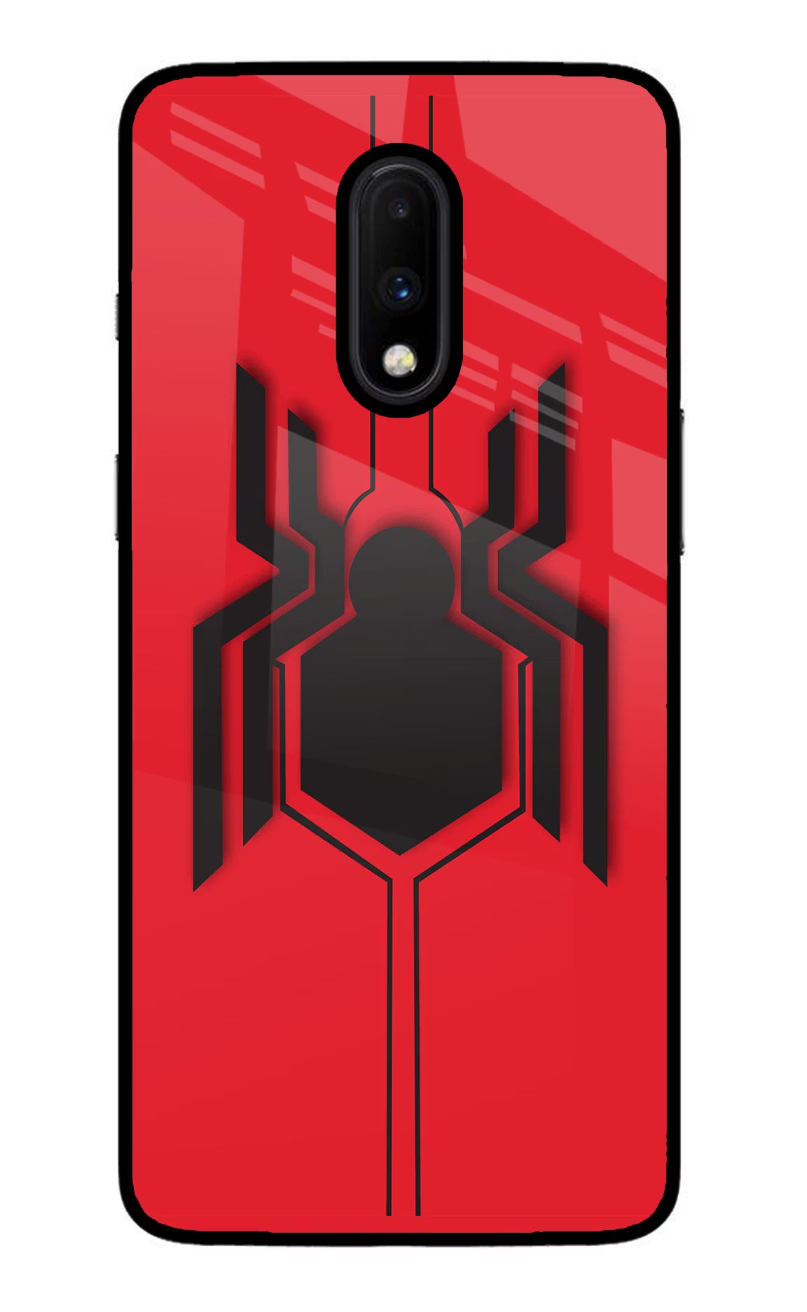 Spider Oneplus 7 Glass Case - Spider Oneplus 7 Glass Case Spider Oneplus 7 Glass Case