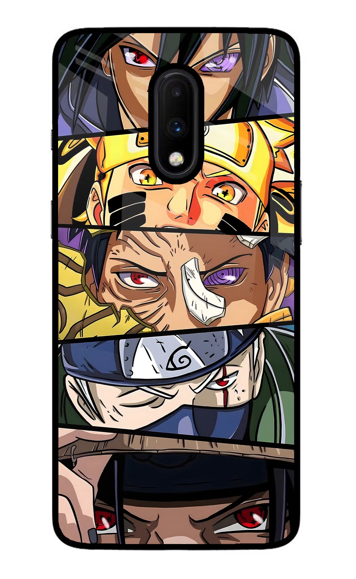 Naruto Character Oneplus 7 Glass Case - Naruto Character Oneplus 7 Glass Case Naruto Character Oneplus 7 Glass Case